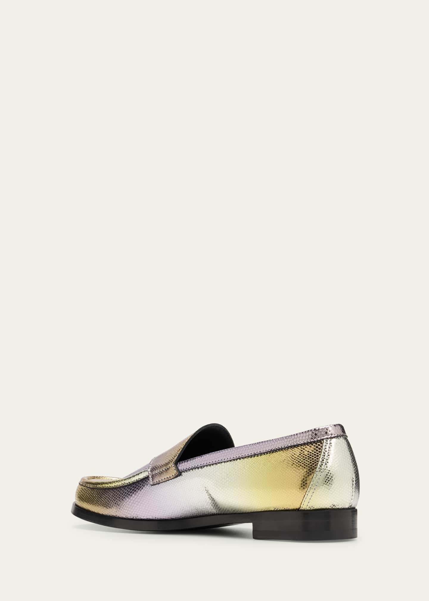 Pierre Hardy Hardy Colorblock Leather Loafers Image 4 of 5