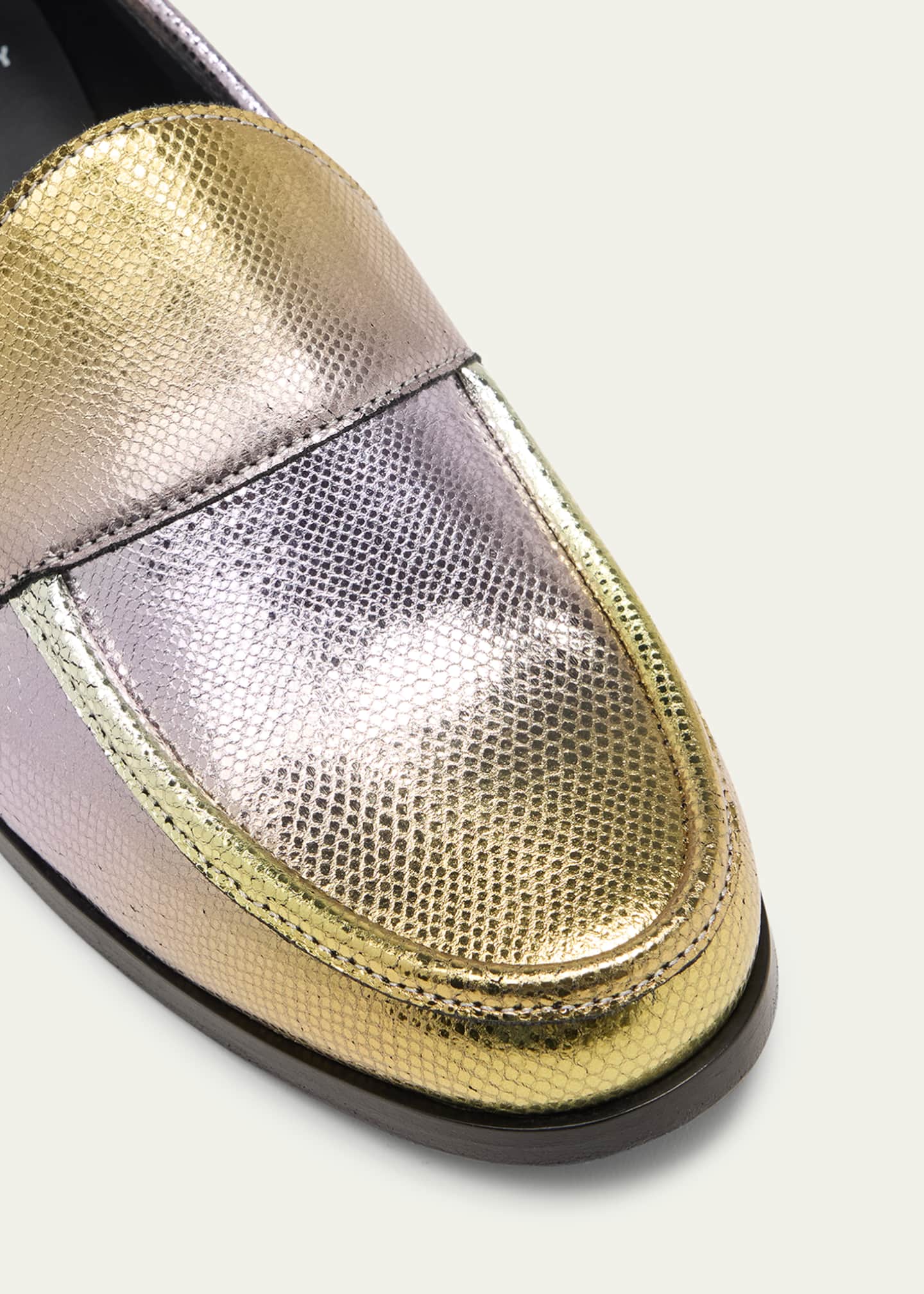 Pierre Hardy Hardy Colorblock Leather Loafers Image 5 of 5