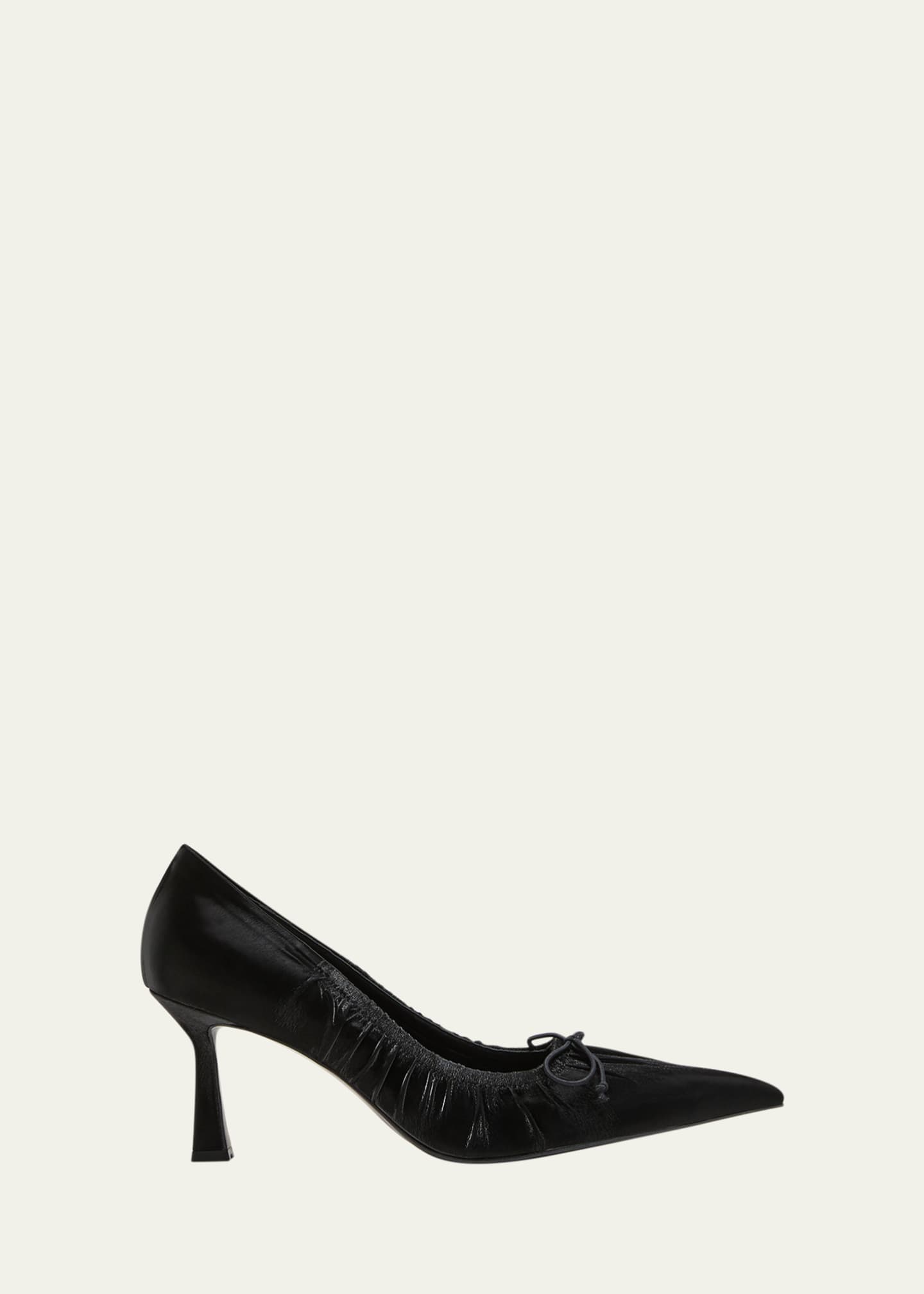 Reike Nen Rushy PointedToe Leather Pumps Bergdorf Goodman