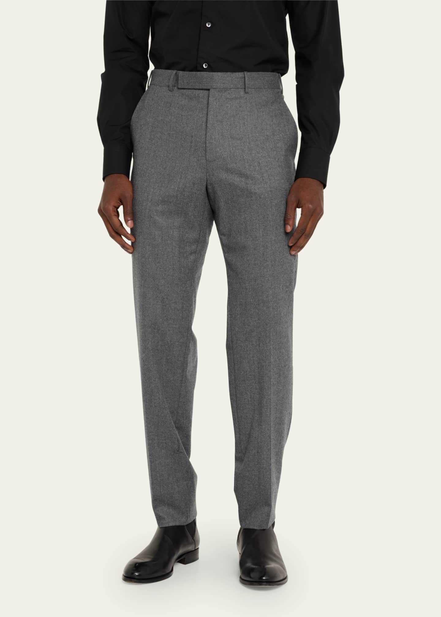 ZEGNA Men s Wool Flannel Pants
