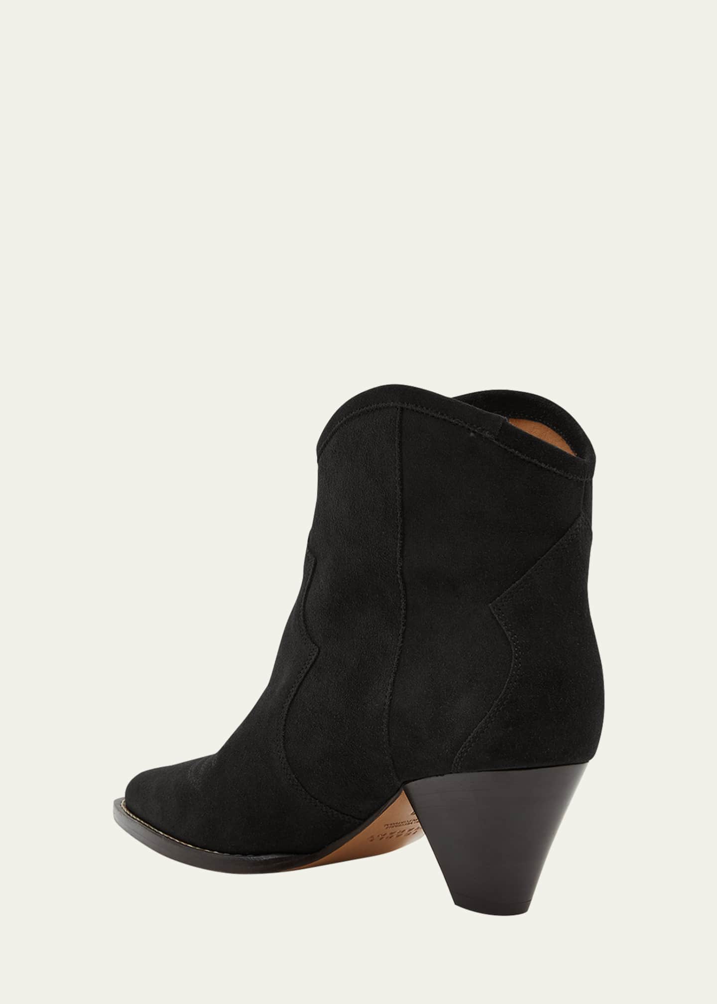 Isabel Marant Darizo Suede Western Booties