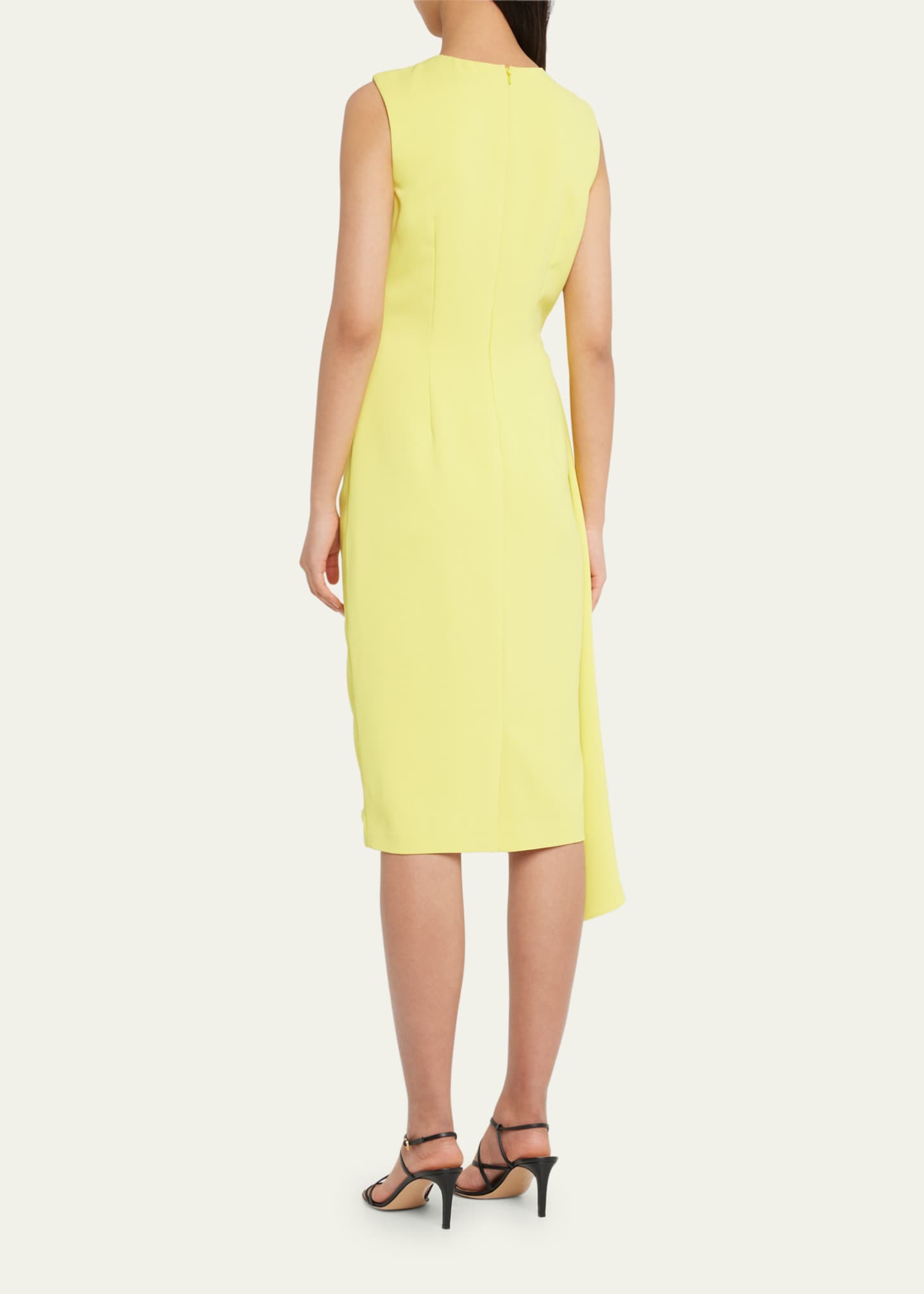 Badgley Mischka Gazar 3D Midi Magenta