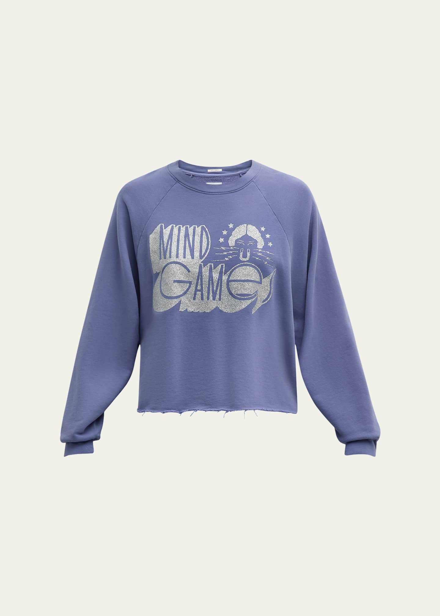 MOTHER The Boost Crop Cut-Off Tee Image 1 of 5