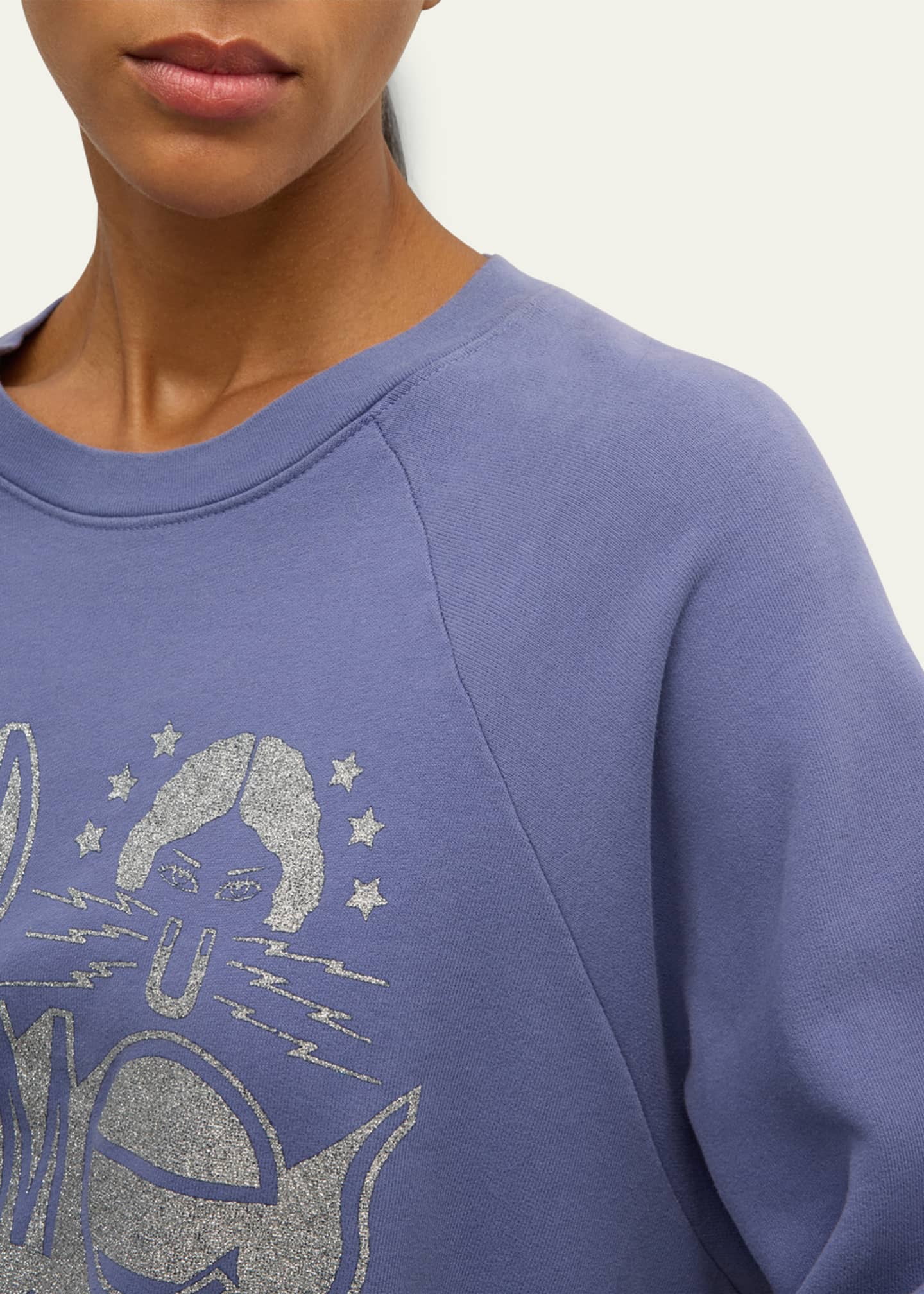 MOTHER The Boost Crop Cut-Off Tee Image 5 of 5