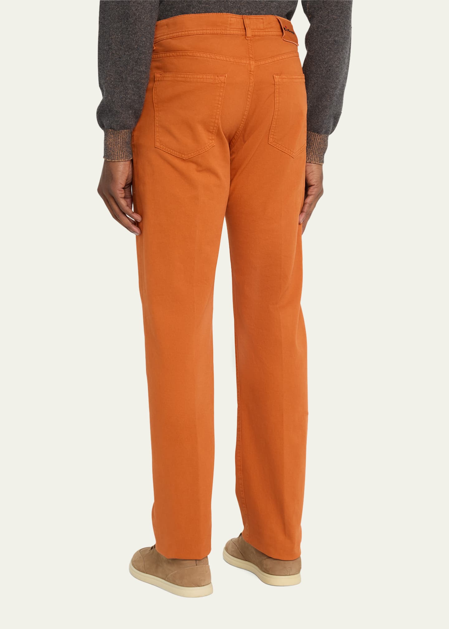 Kiton Men's CottonCashmere 5Pocket Jeans Bergdorf Goodman