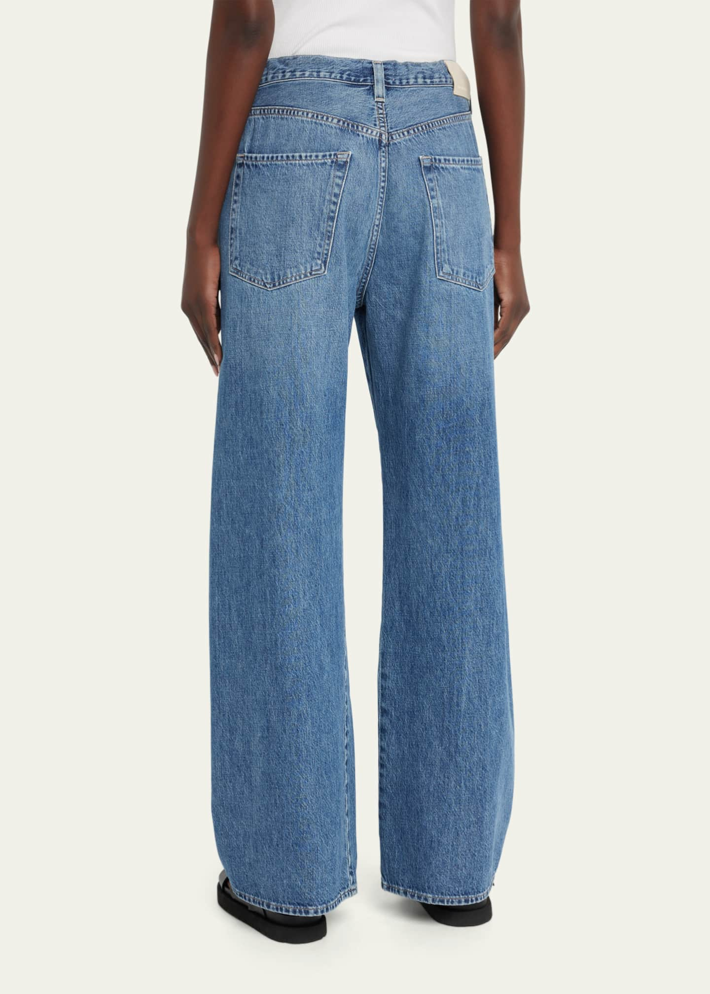 Citizens of Humanity Brynn Drawstring Wide-Leg Trouser Jeans