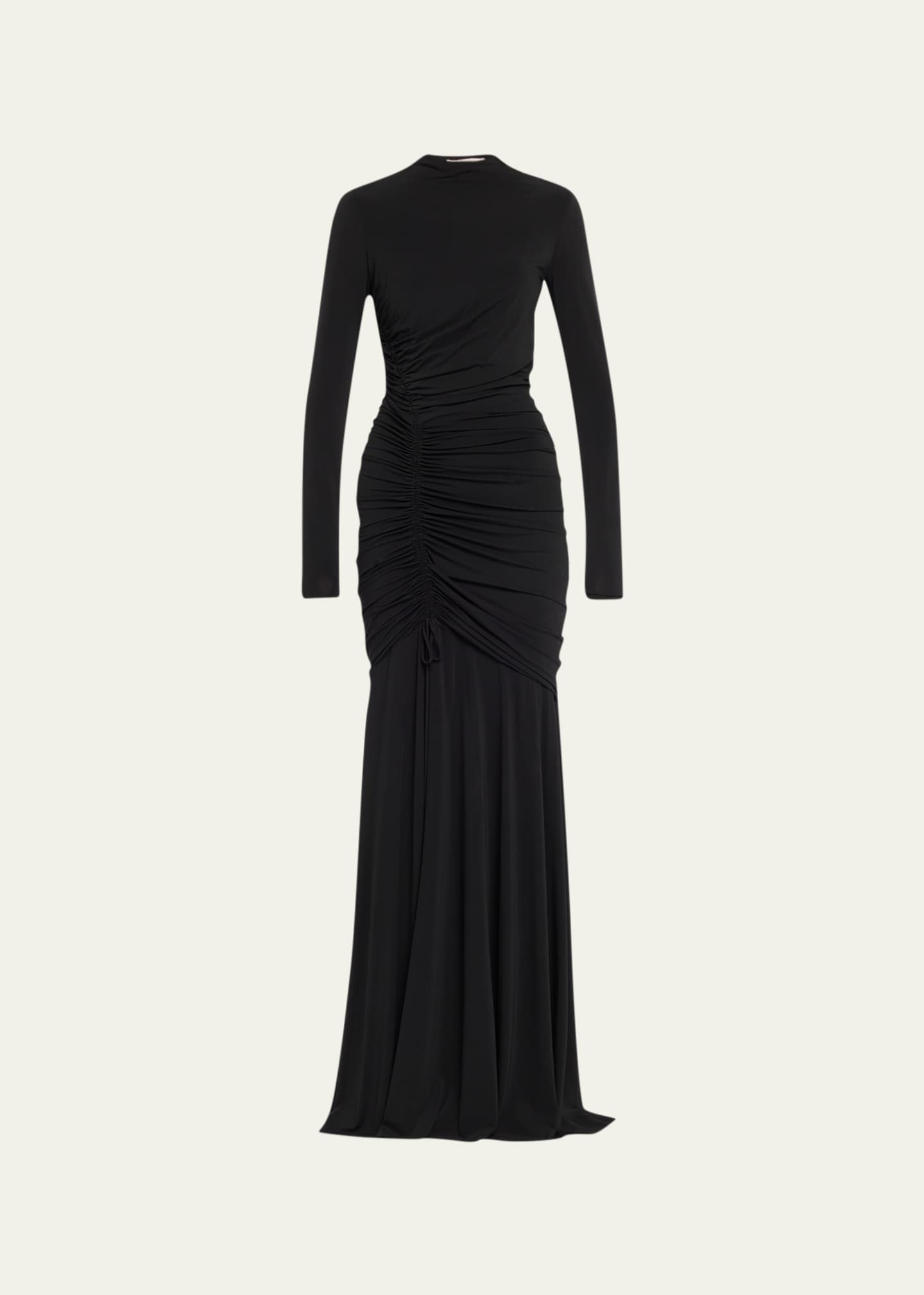 Jason Wu Collection Ruched High-Neck Jersey Gown - Bergdorf Goodman