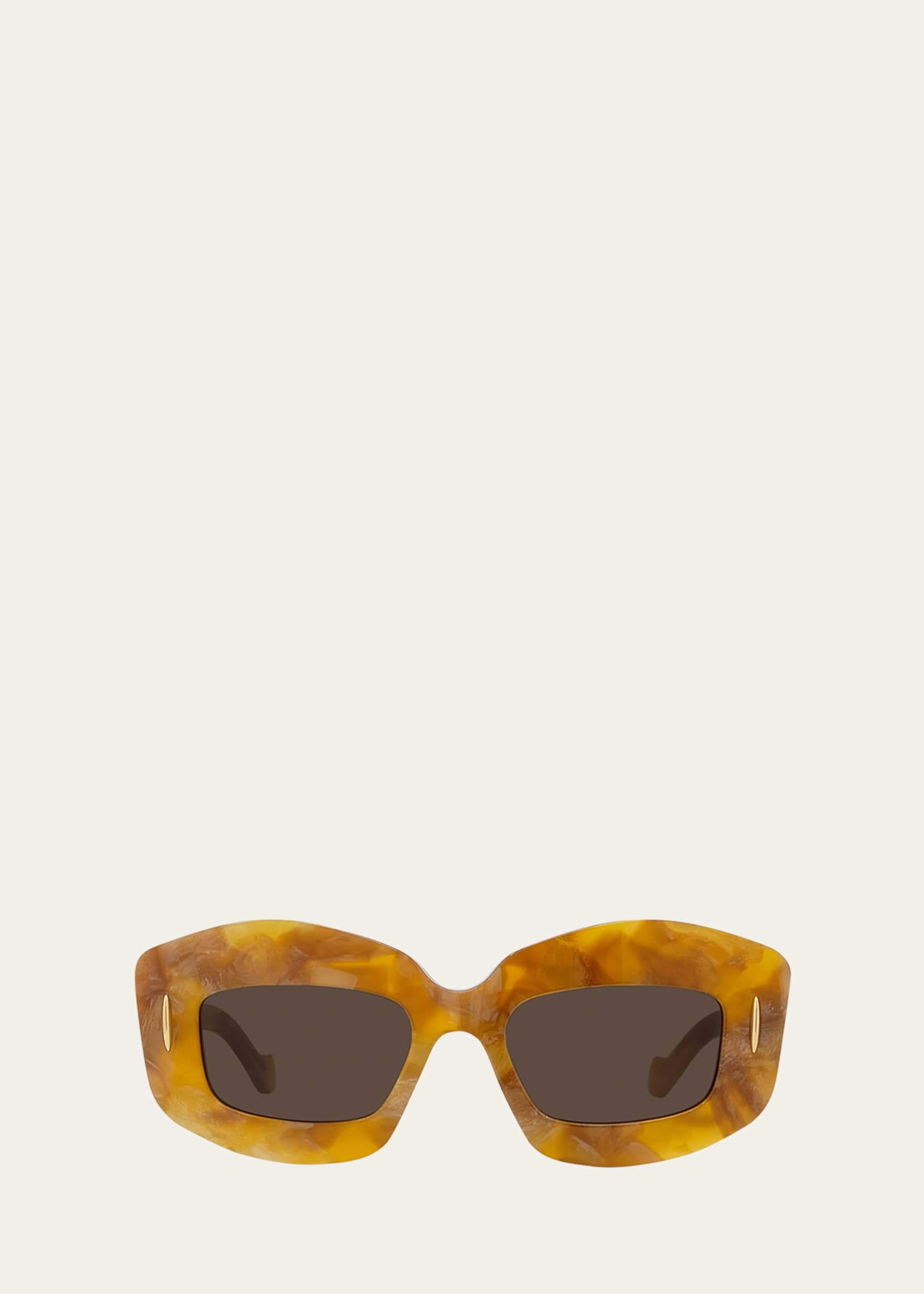 サングラス LOEWE FW24 'Screen' sunglasses (LW40114F 5056E) Loewe Screen Sunglasses LW40114F-5056E FLAMED HAVANA | IlDuomo