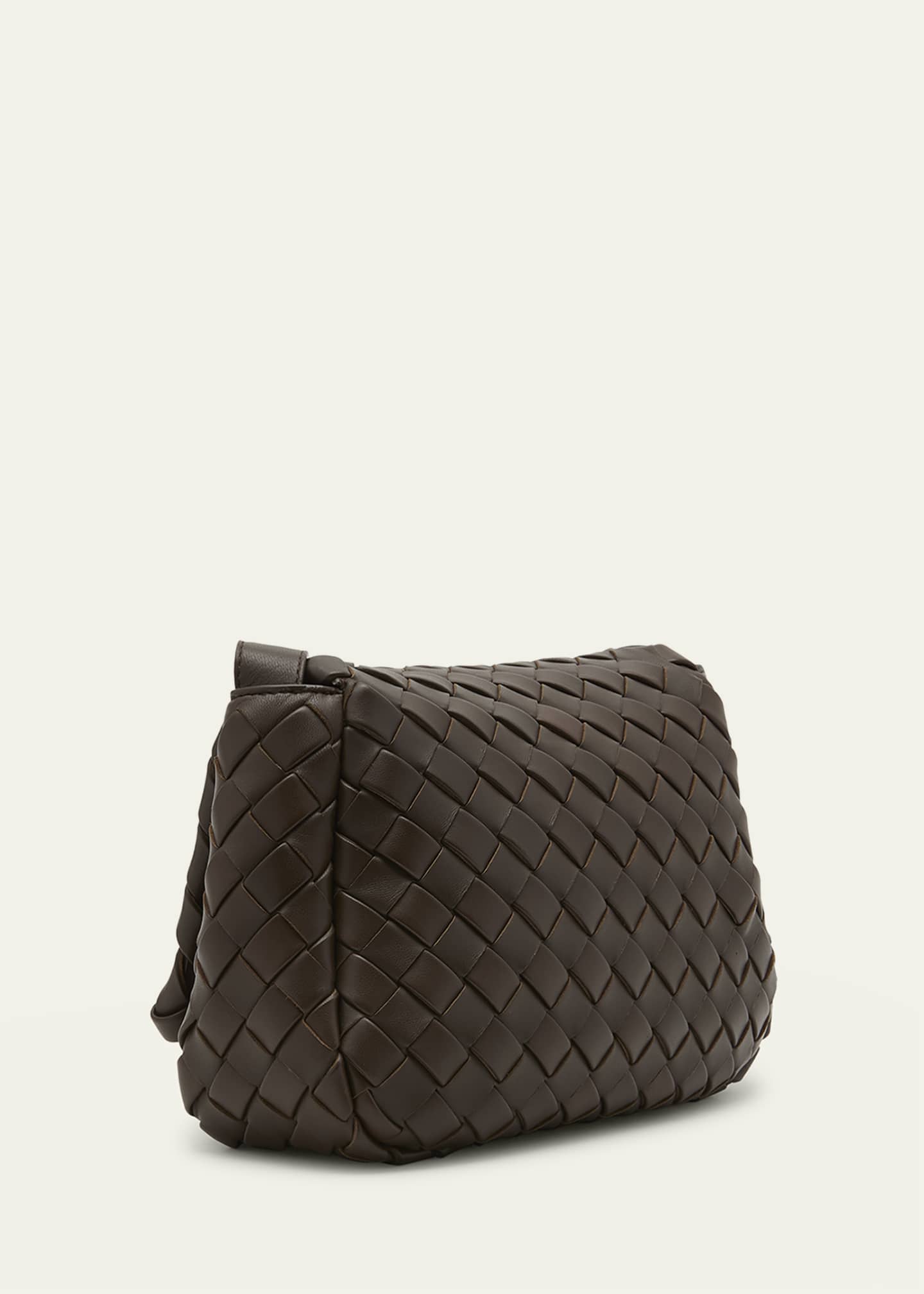 Bottega Veneta Men's Cobble Padded Intrecciato Small Crossbody Bag