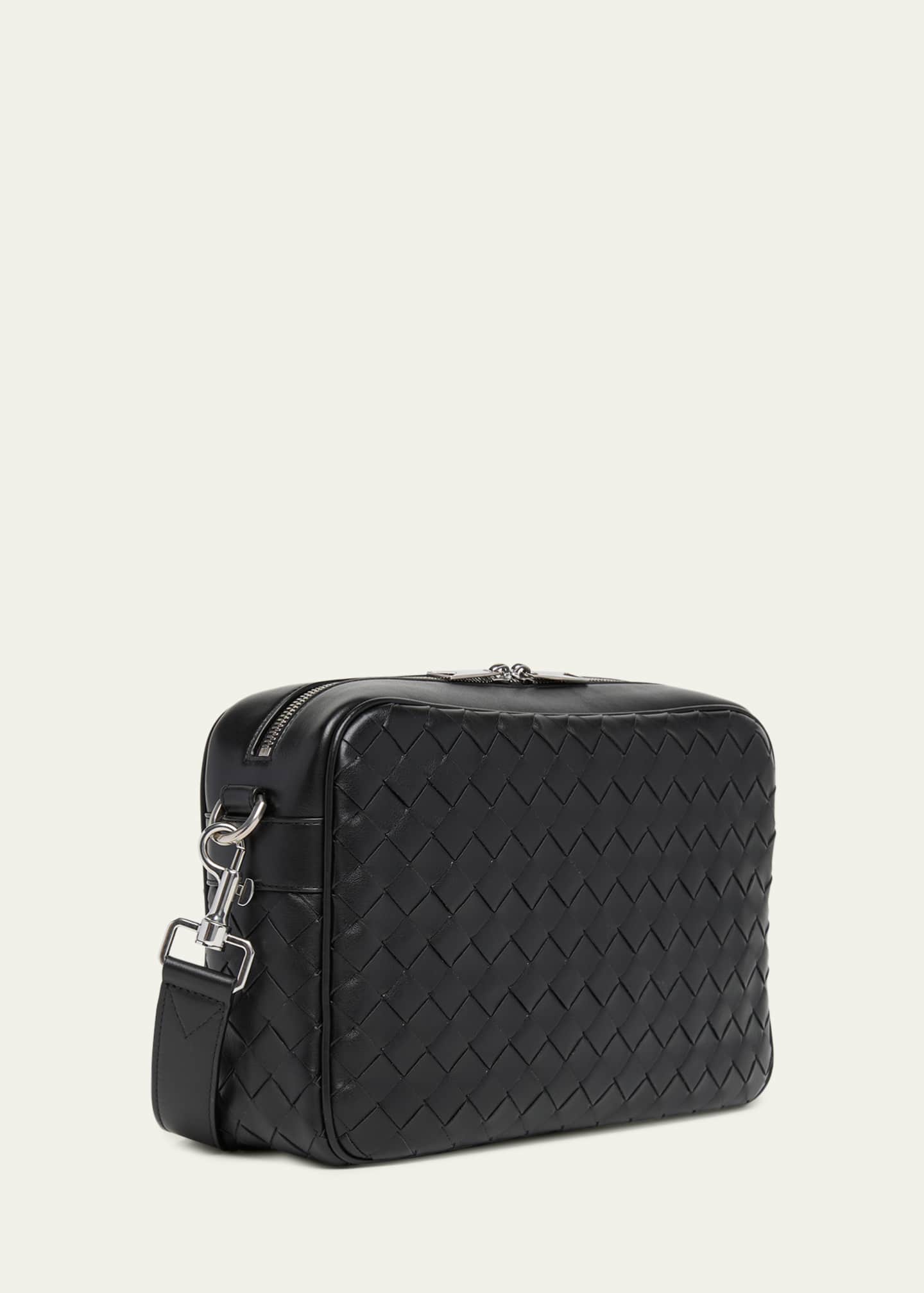 バッグ BOTTEGA VENETA Body bag Intrecciato y2k Bottega Veneta Men's Intrecciato Medium Crossbody Bag - Bergdorf
