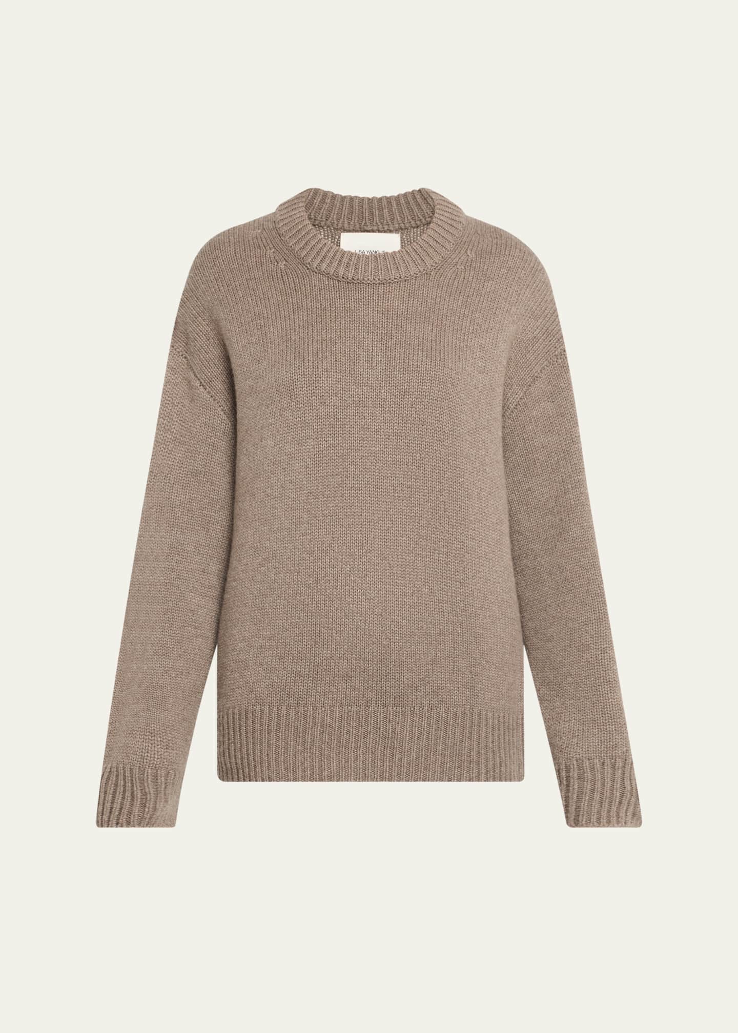 Lisa Yang Renske Cashmere Drop-Shoulder Sweater - Bergdorf Goodman