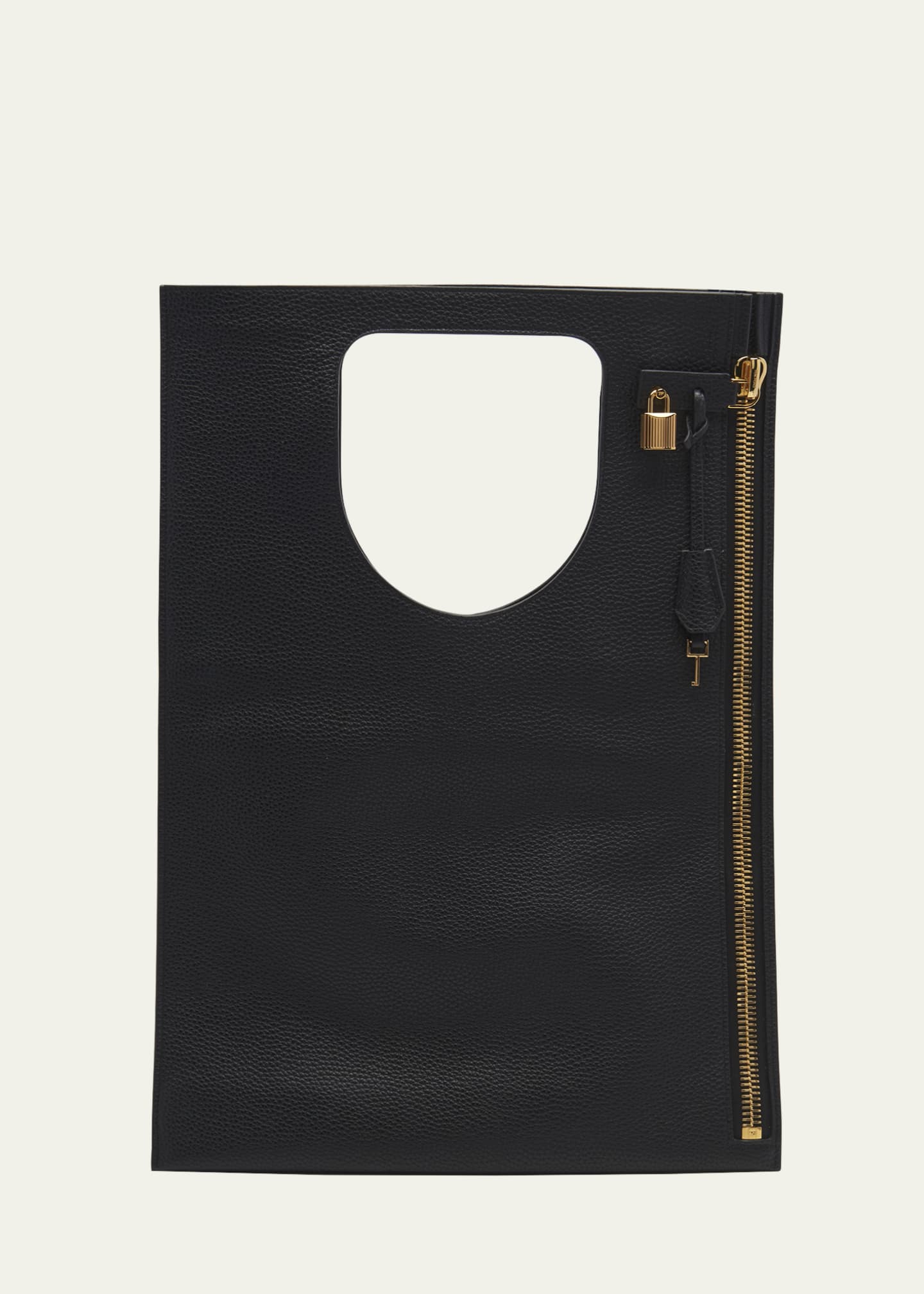 TOM FORD Medium Label Quilted Nylon Crossbody Bag - Bergdorf Goodman
