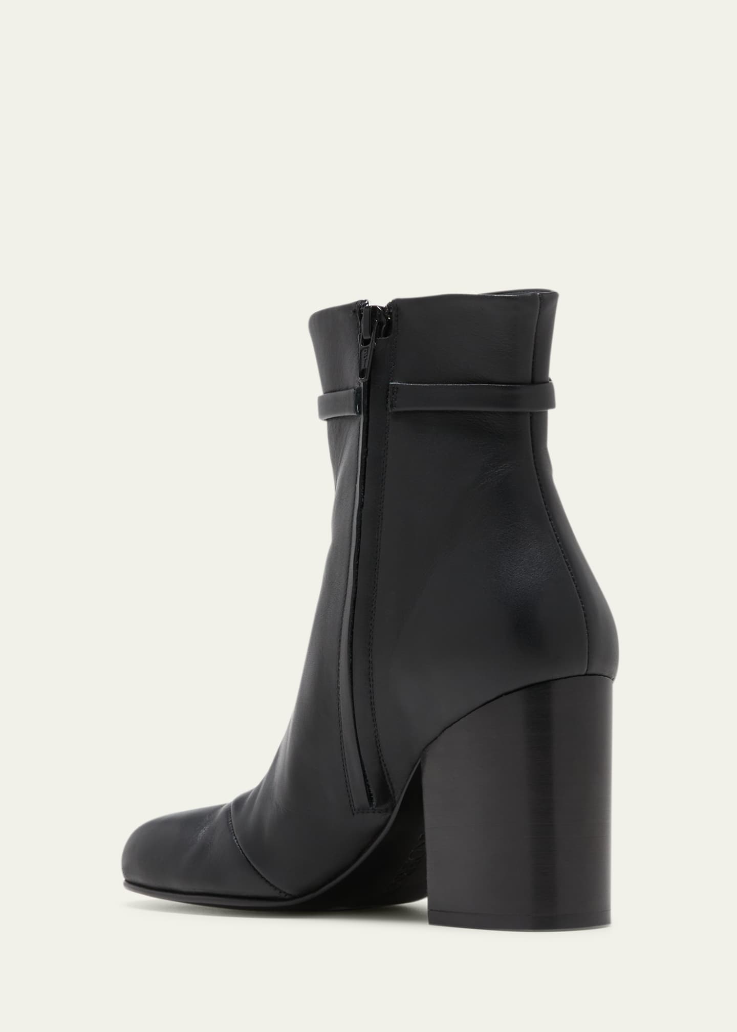 JW Anderson Anchor Logo Leather Ankle Boots Bergdorf Goodman
