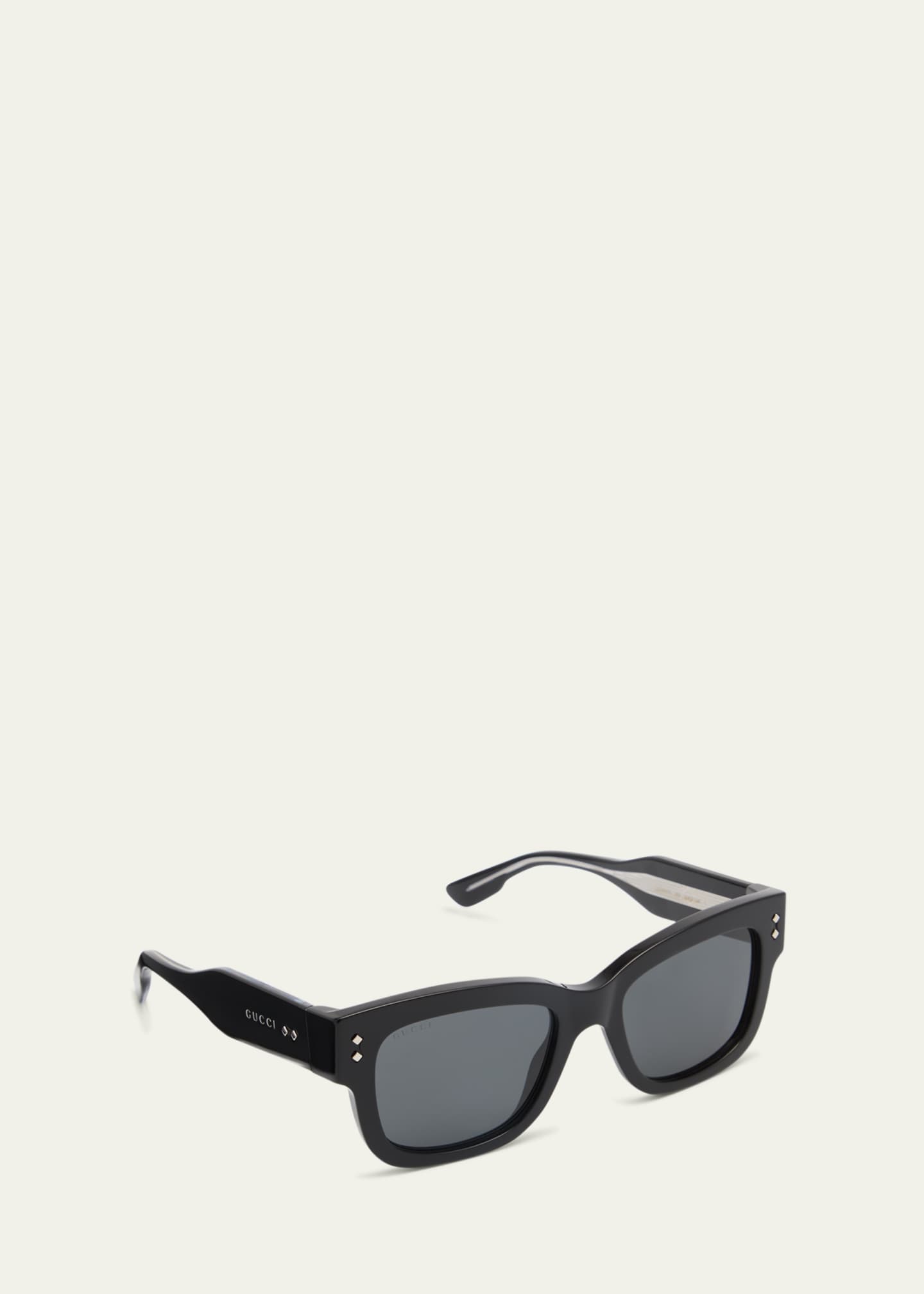 Square & rectangle gucci sunglasses mens top