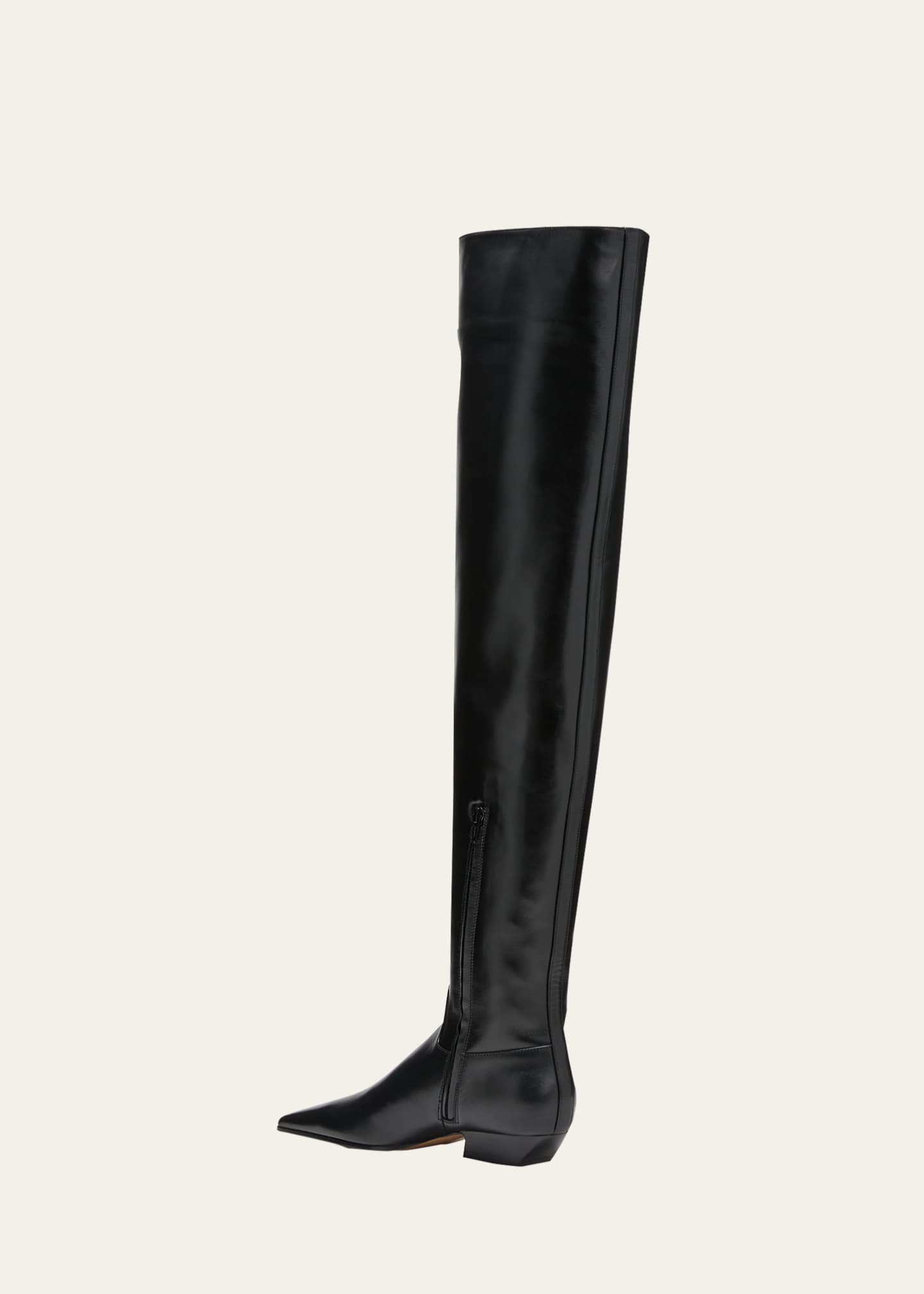 Khaite Marfa Calfskin Over-The-Knee Boots - Bergdorf Goodman