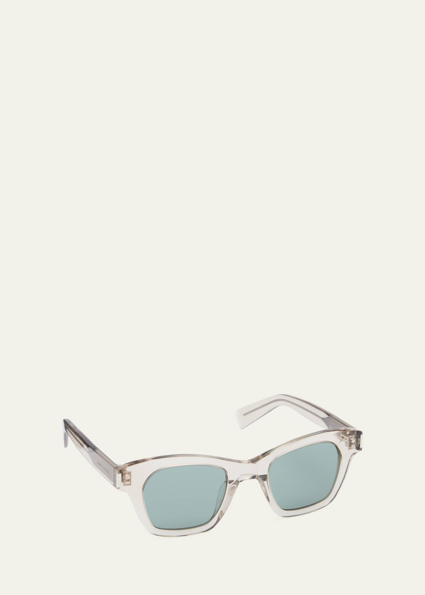 Saint Laurent SL 592 Acetate Rectangle Sunglasses Image 3 of 5