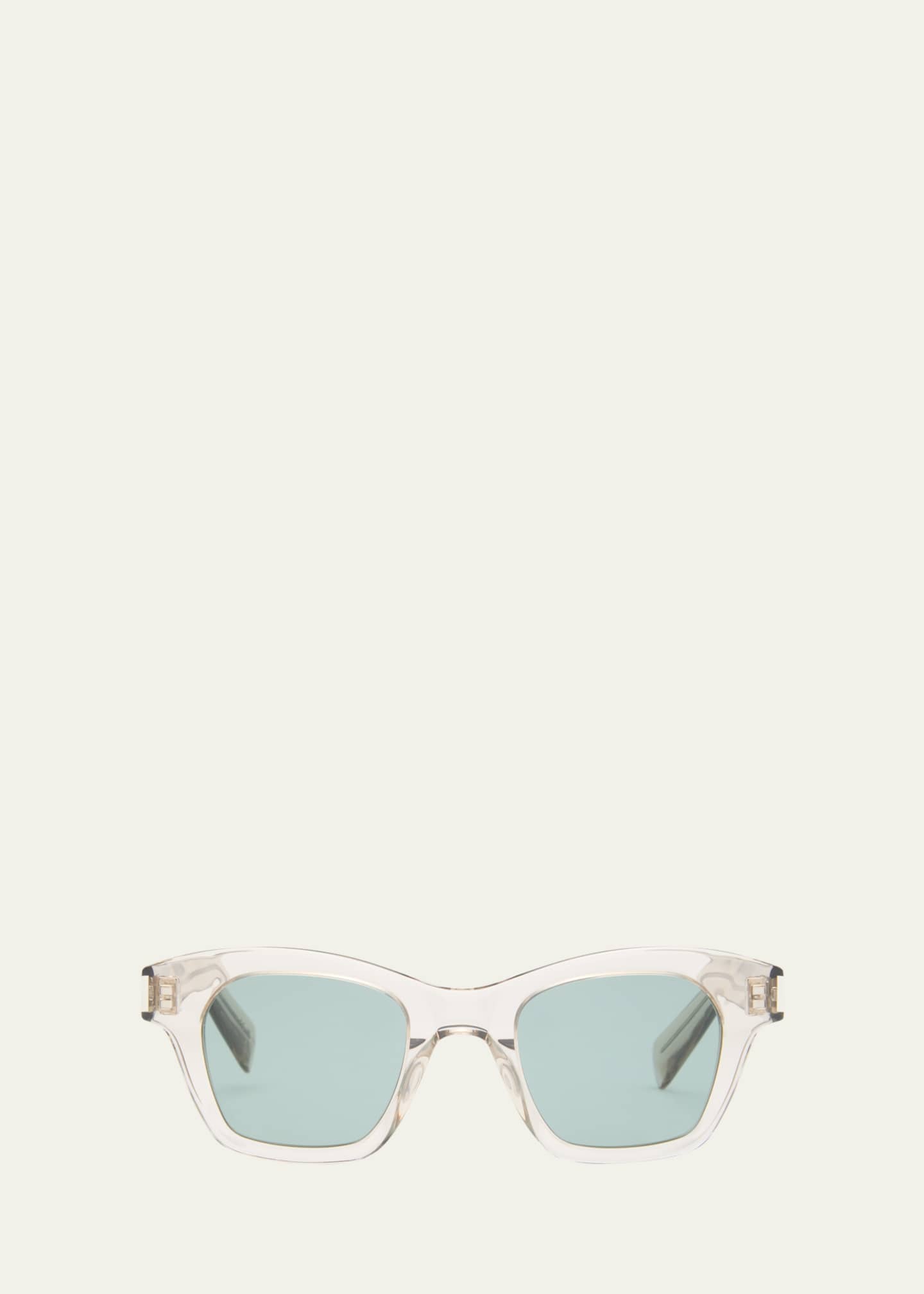 Saint Laurent SL 592 Acetate Rectangle Sunglasses Image 1 of 5