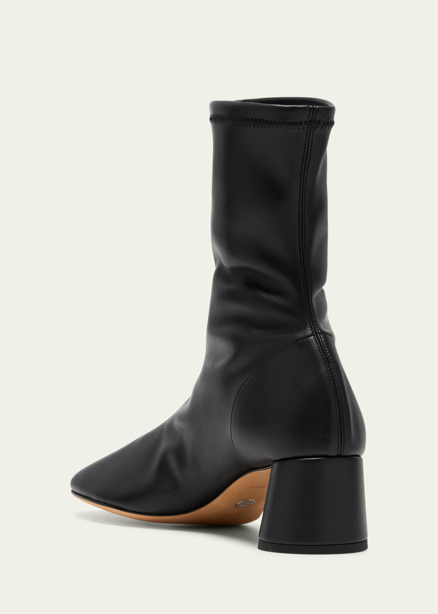 Cylinder heel ankle boots clearance