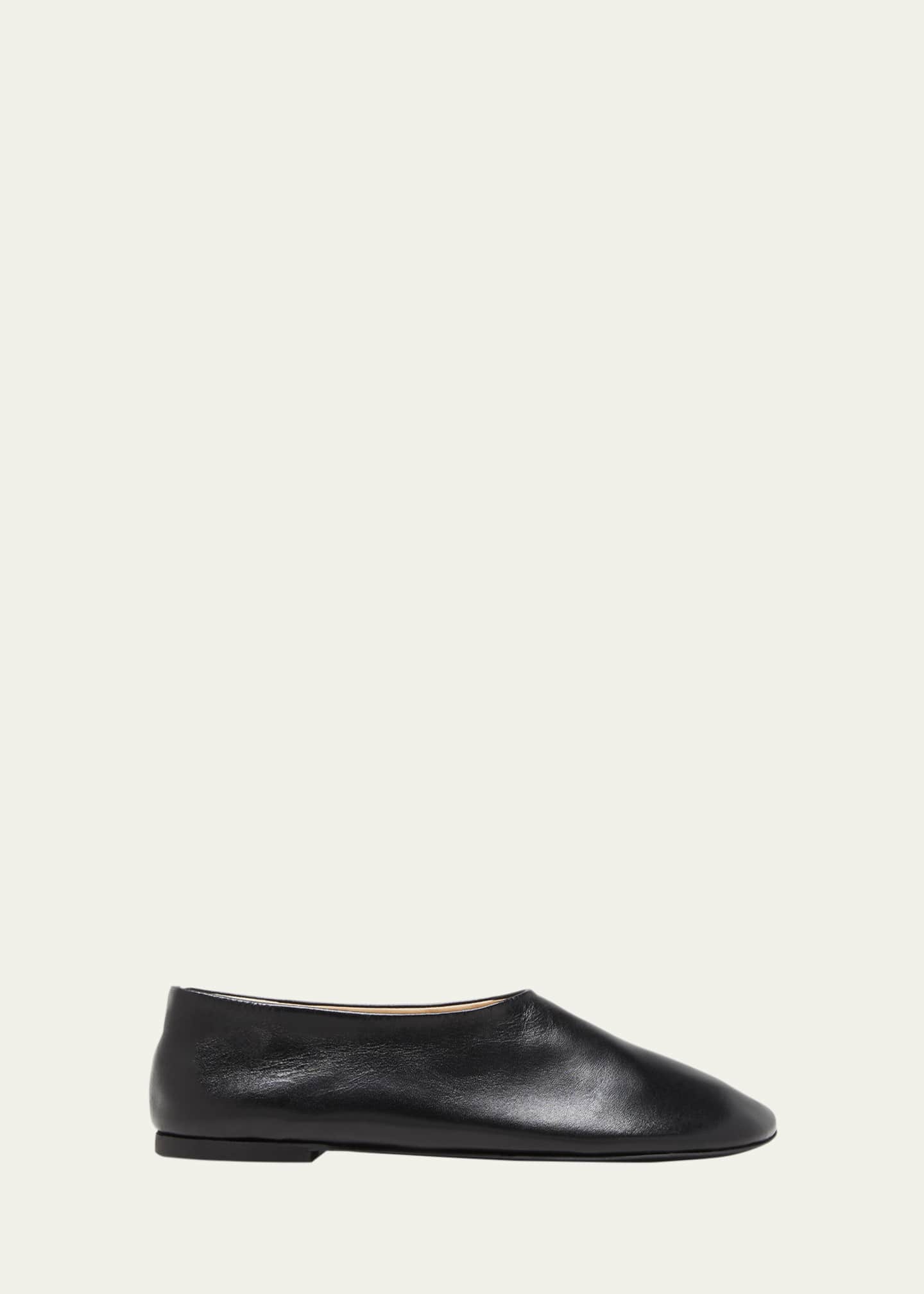 Leather glove flats cheap