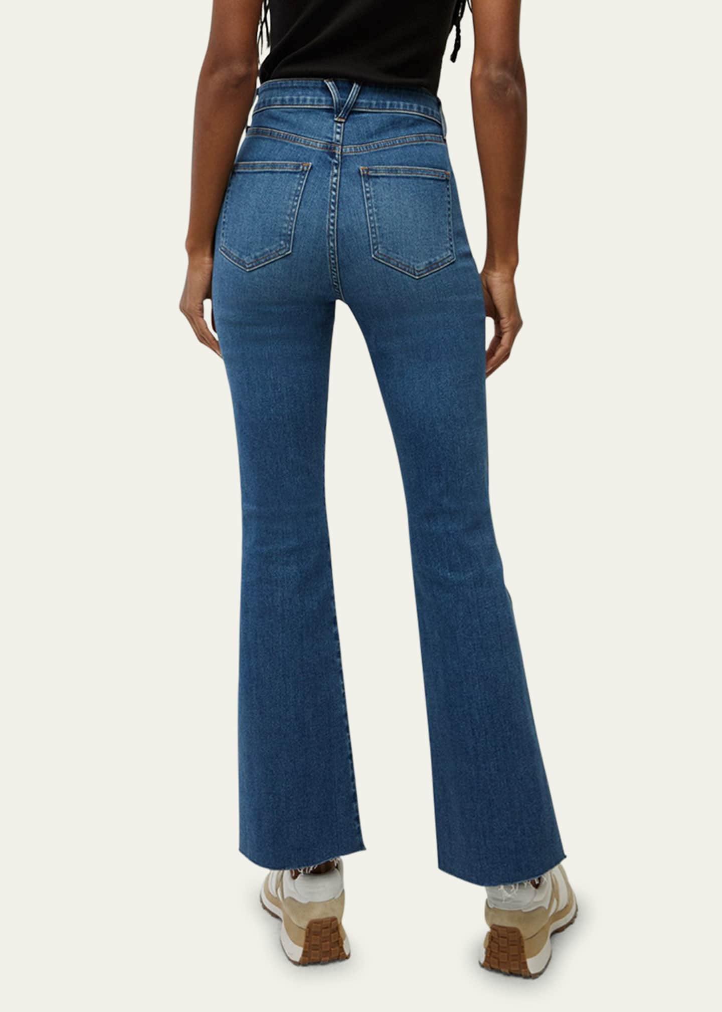 VERONICA BEARD Carson high-rise flared jeans