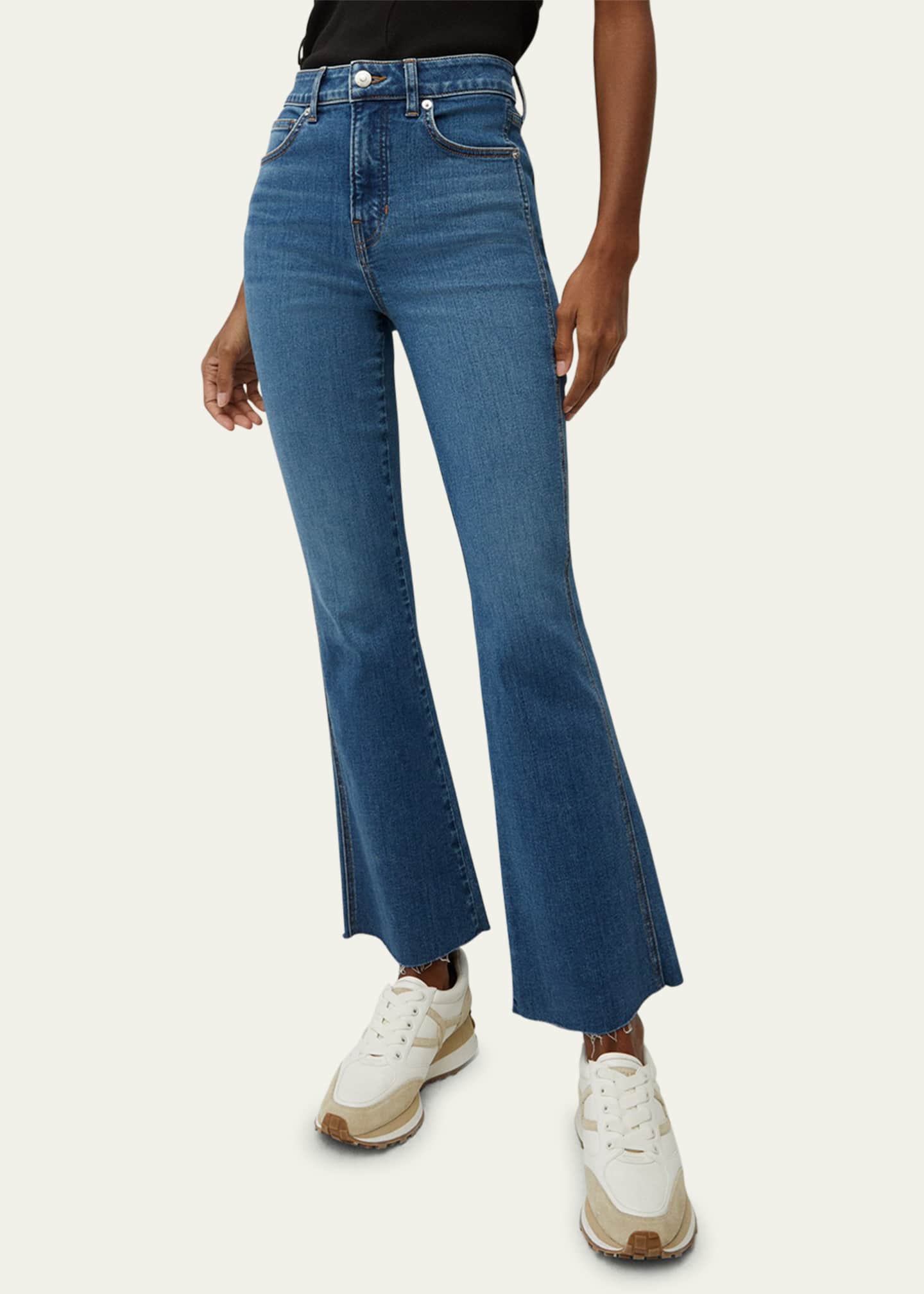Veronica Beard Jeans Carson Ankle Flare Jeans