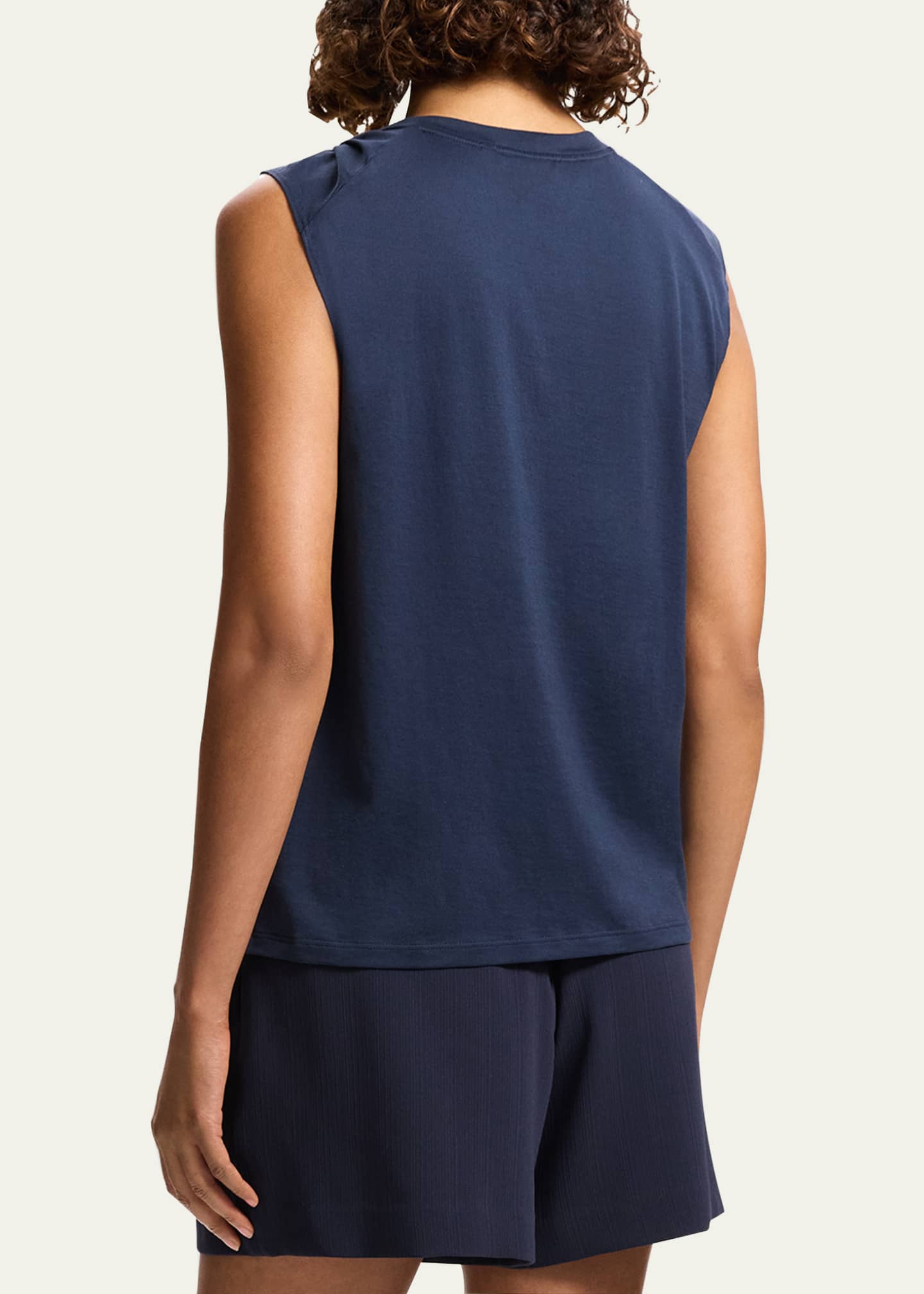 Theory Twisted Apex Pure Tank Top Image 3 of 5