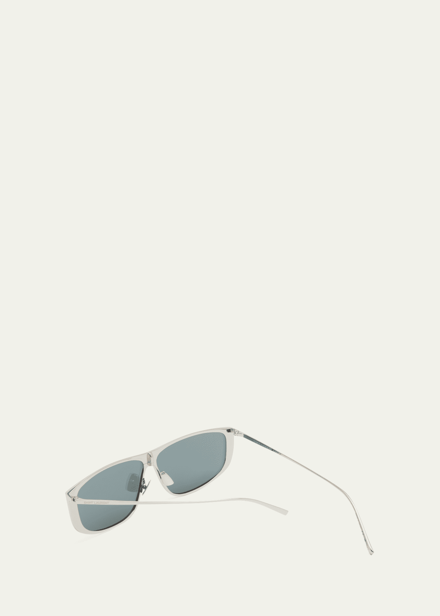 Saint Laurent Men's Sl 605 Metal Rectangle Sunglasses Image 2 of 5