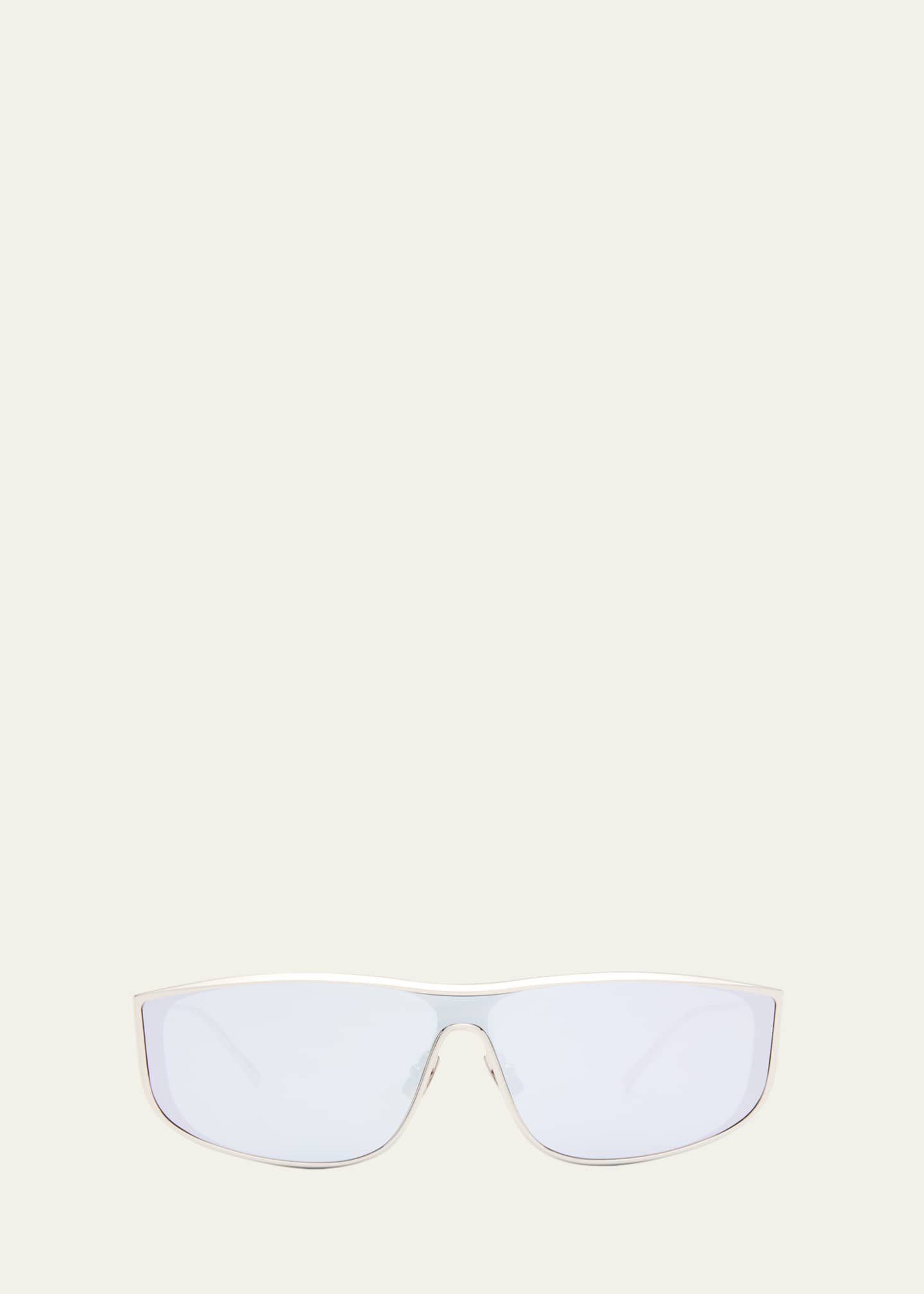 Saint Laurent Men's Sl 605 Metal Rectangle Sunglasses Image 1 of 5