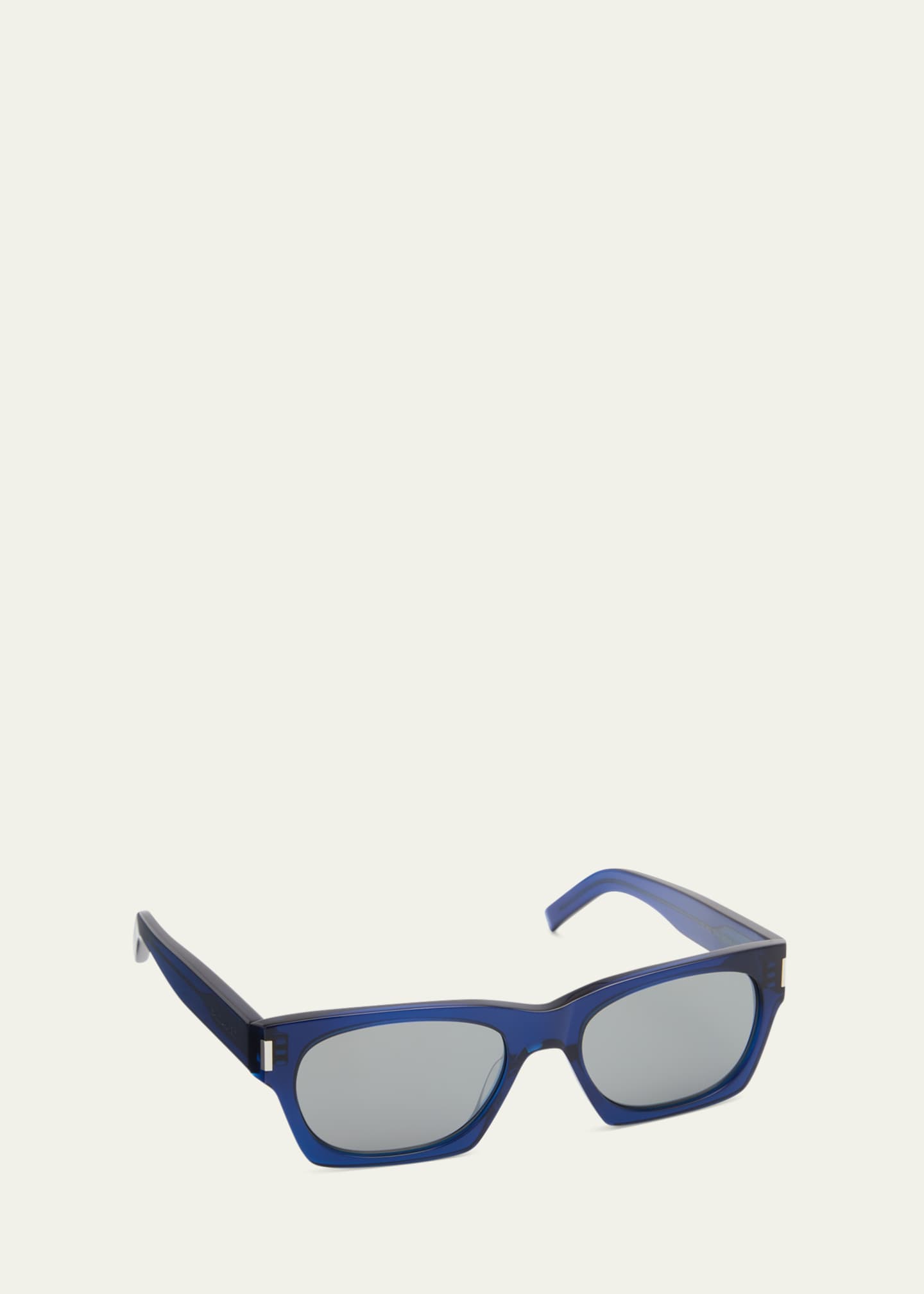 Saint Laurent Men's SL 4020 Rectangle Acetate Sunglasses - Bergdorf Goodman