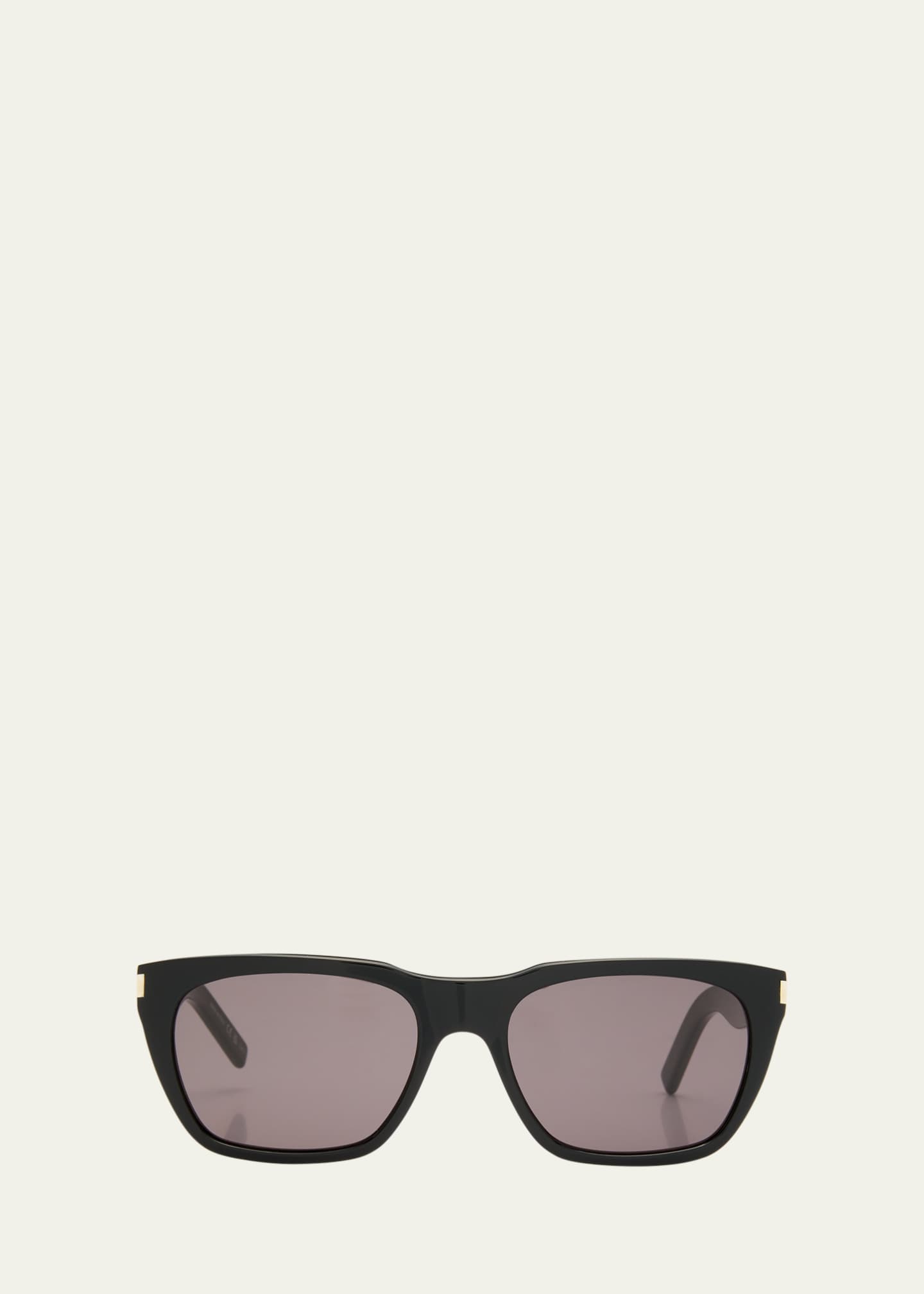 Saint Laurent Men's SL 5980 Acetate Rectangle Sunglasses Image 1 of 5