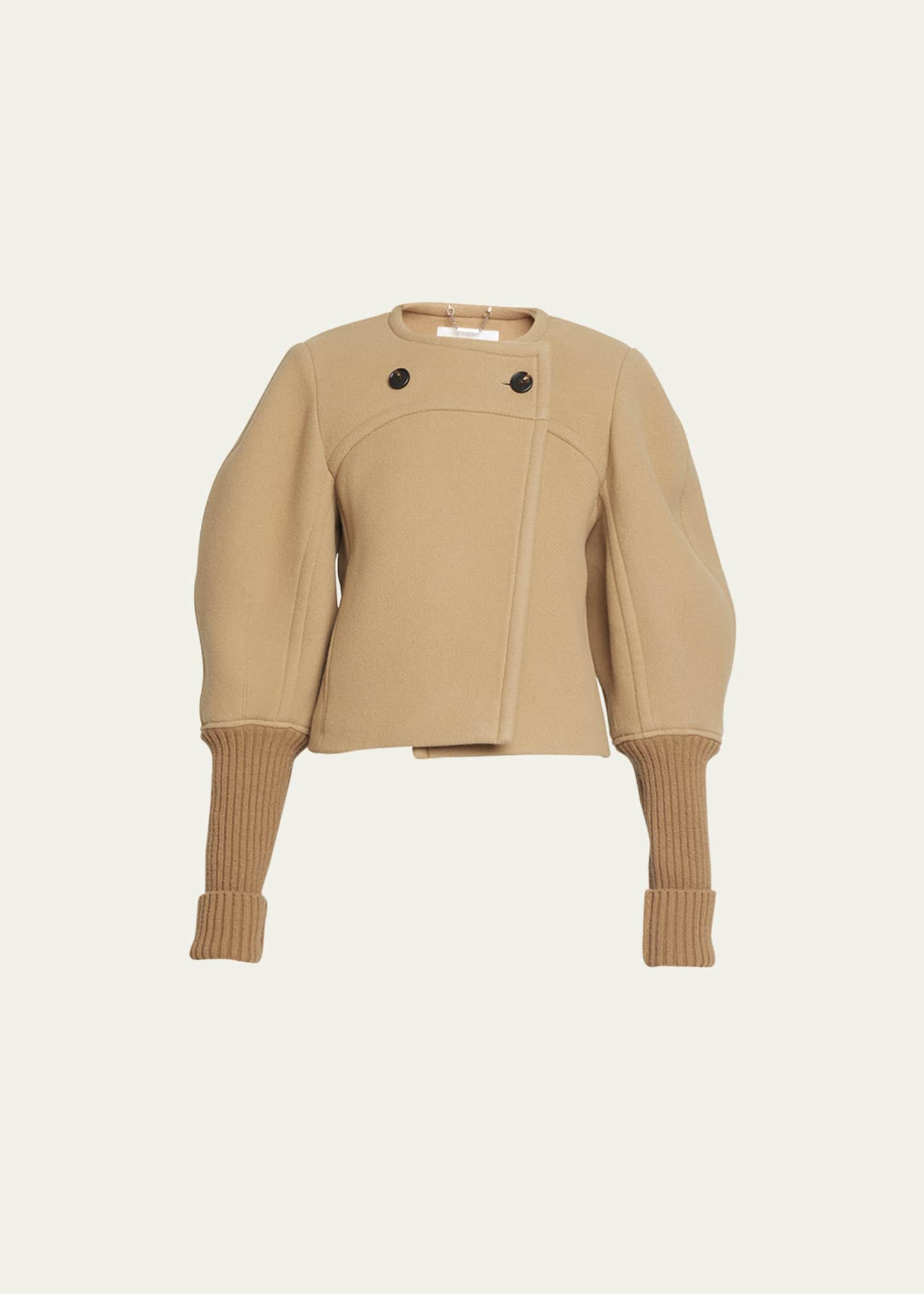 Soft wool jacket sale