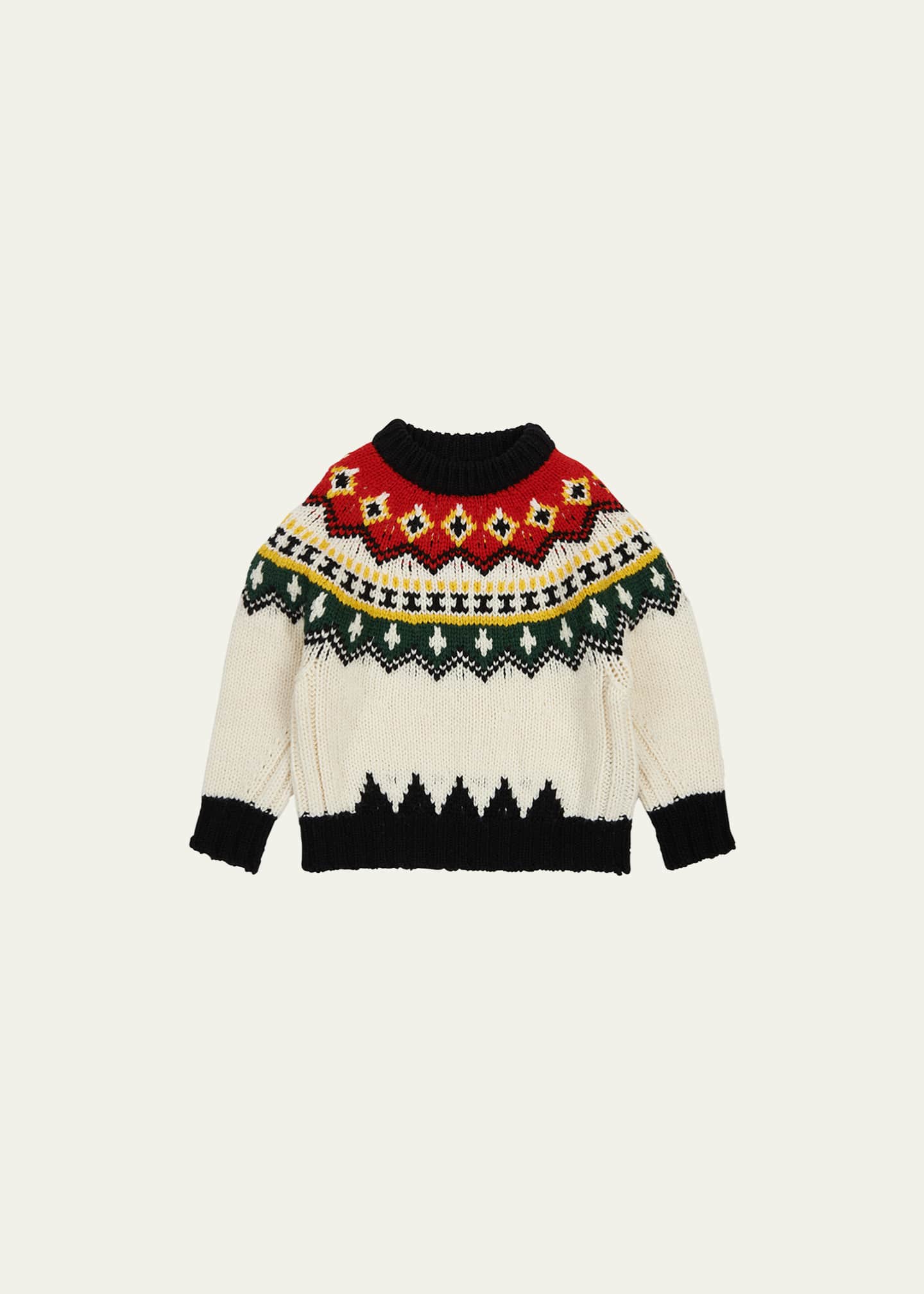 Moncler fair isle sweater hot sale