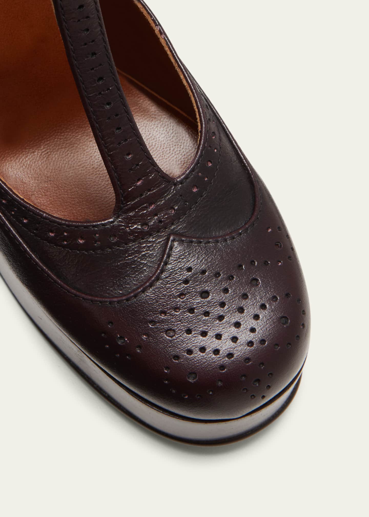 See by Chloe Ariia Brogue Platform Mary Jane Pumps Bergdorf Goodman