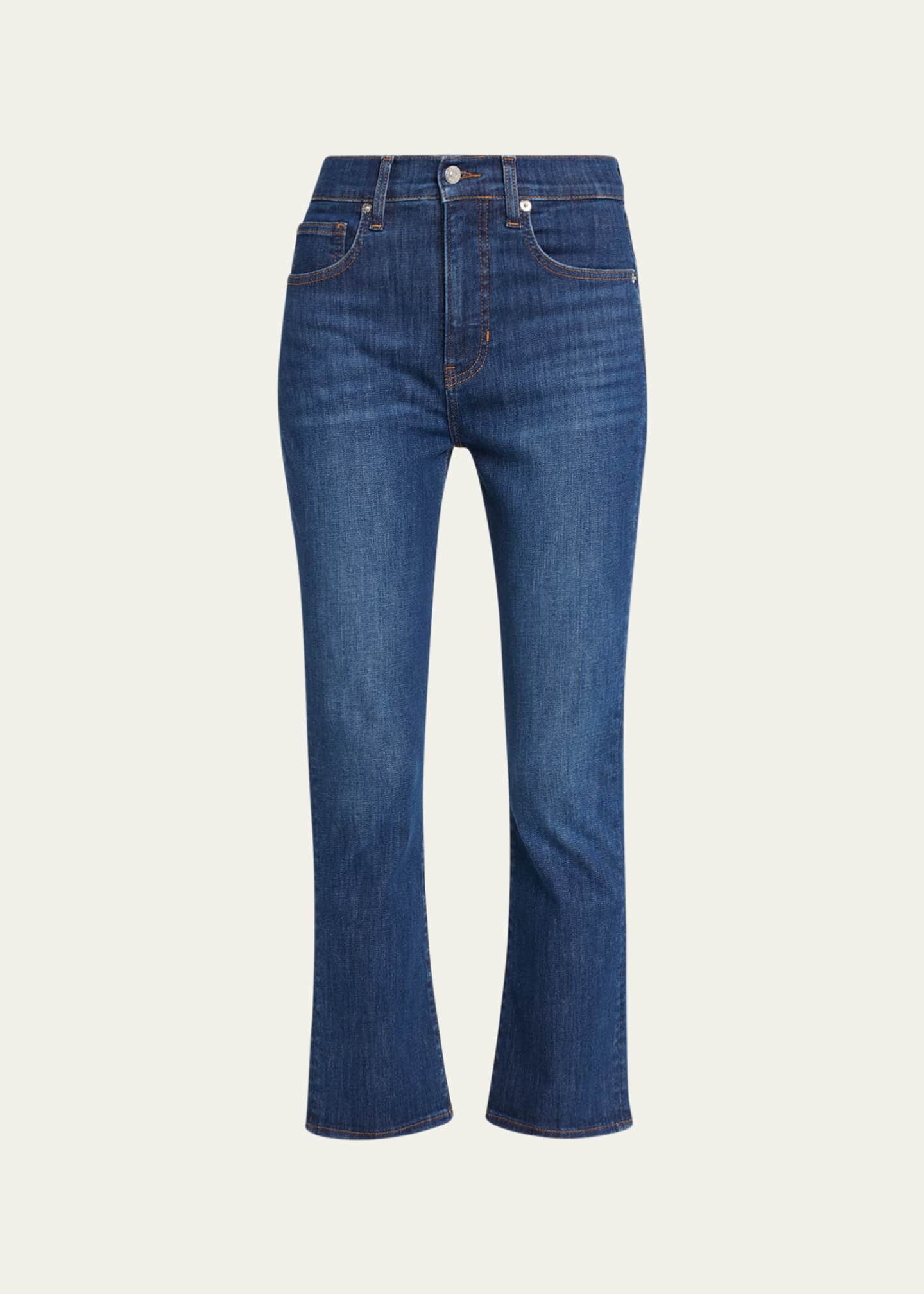 Veronica Beard Carly Kick Flare Ankle Jeans Image 1 of 5