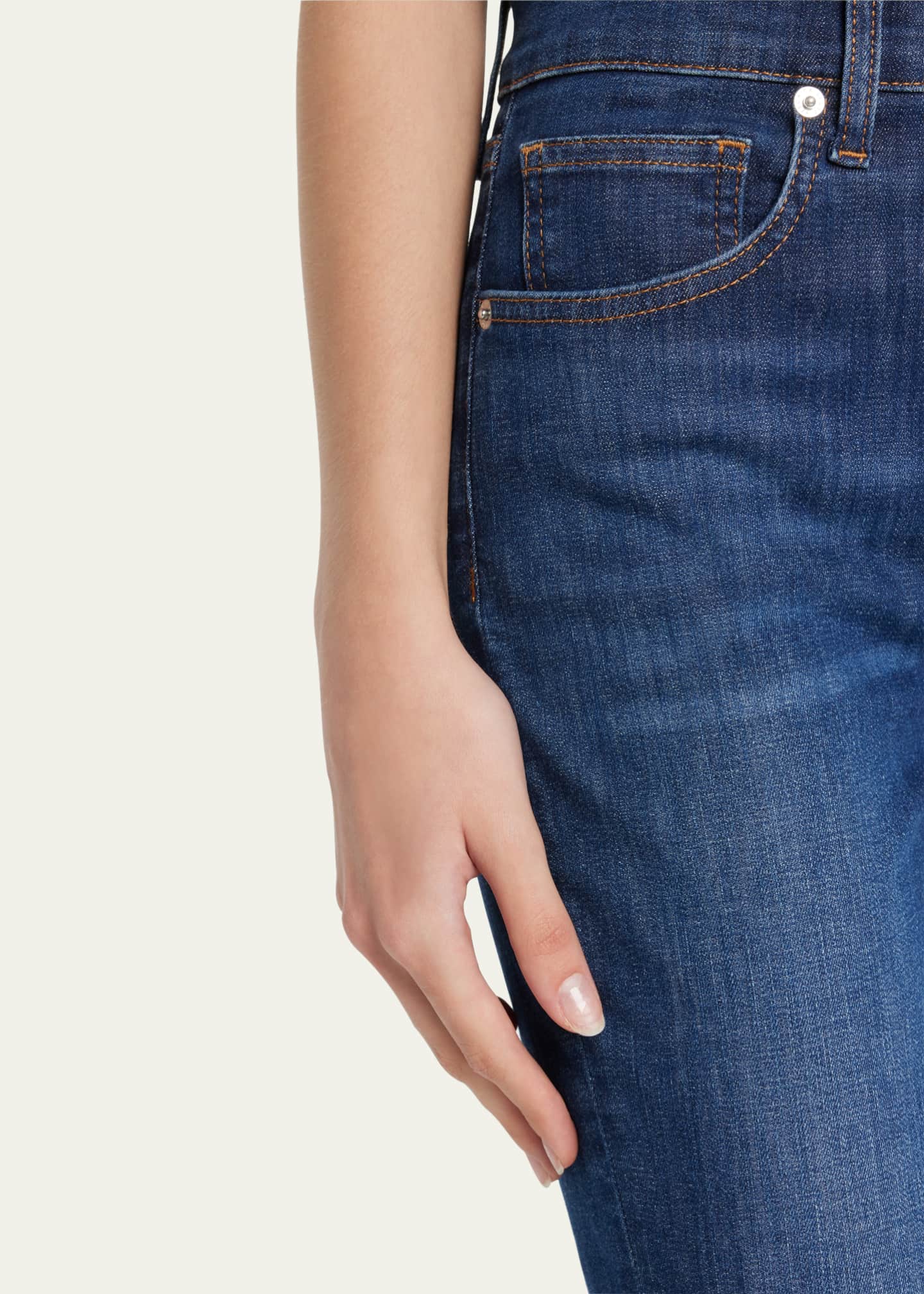 Kick flare ankle jeans new arrivals