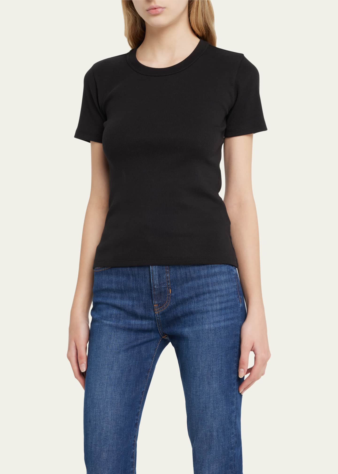 Veronica Beard Pruitt Crewneck Tee Image 4 of 5
