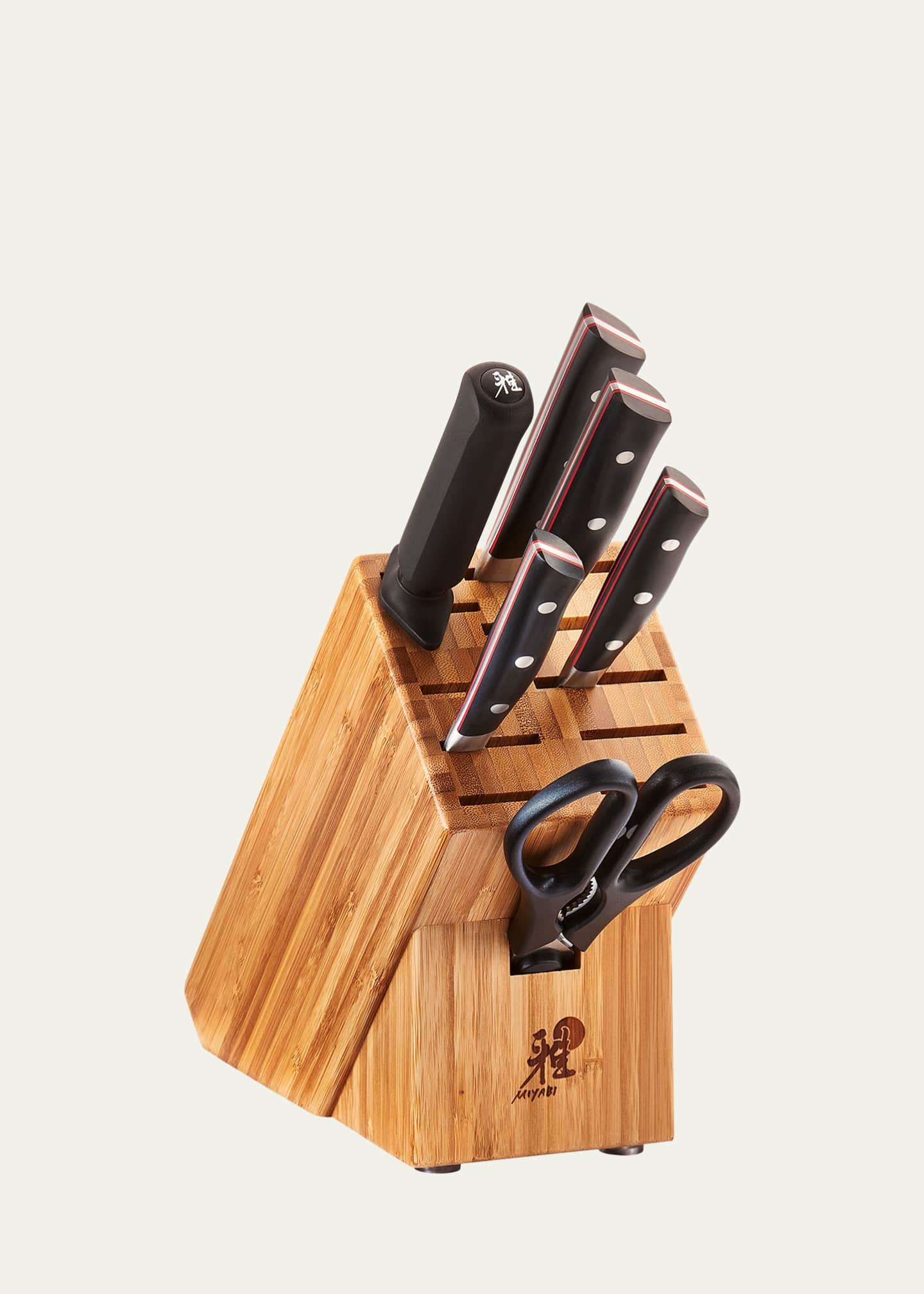 Miyabi Evolution 7Piece Knife Block Set Bergdorf Goodman