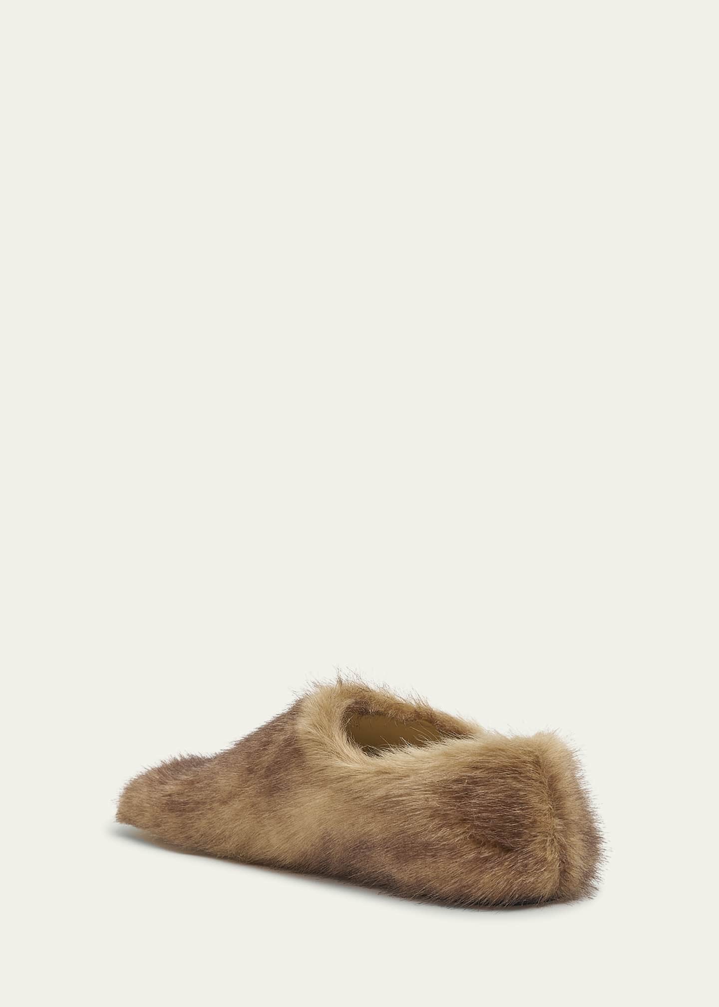 Mens slippers faux fur 2025