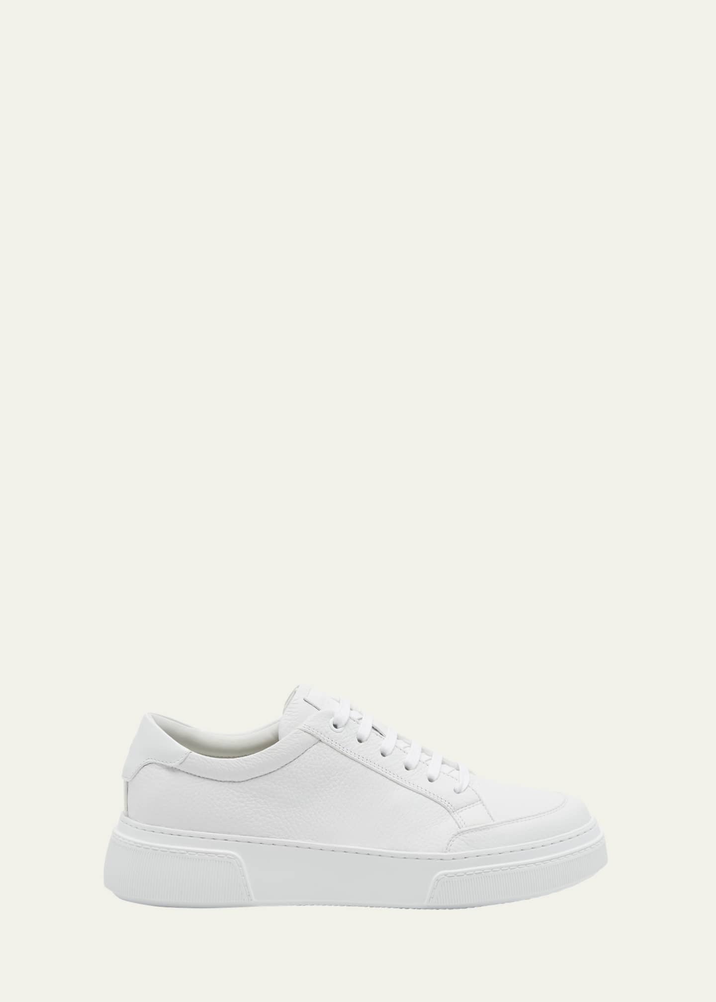 Giorgio Armani Men's Platform Low-Top Sneakers Goodman