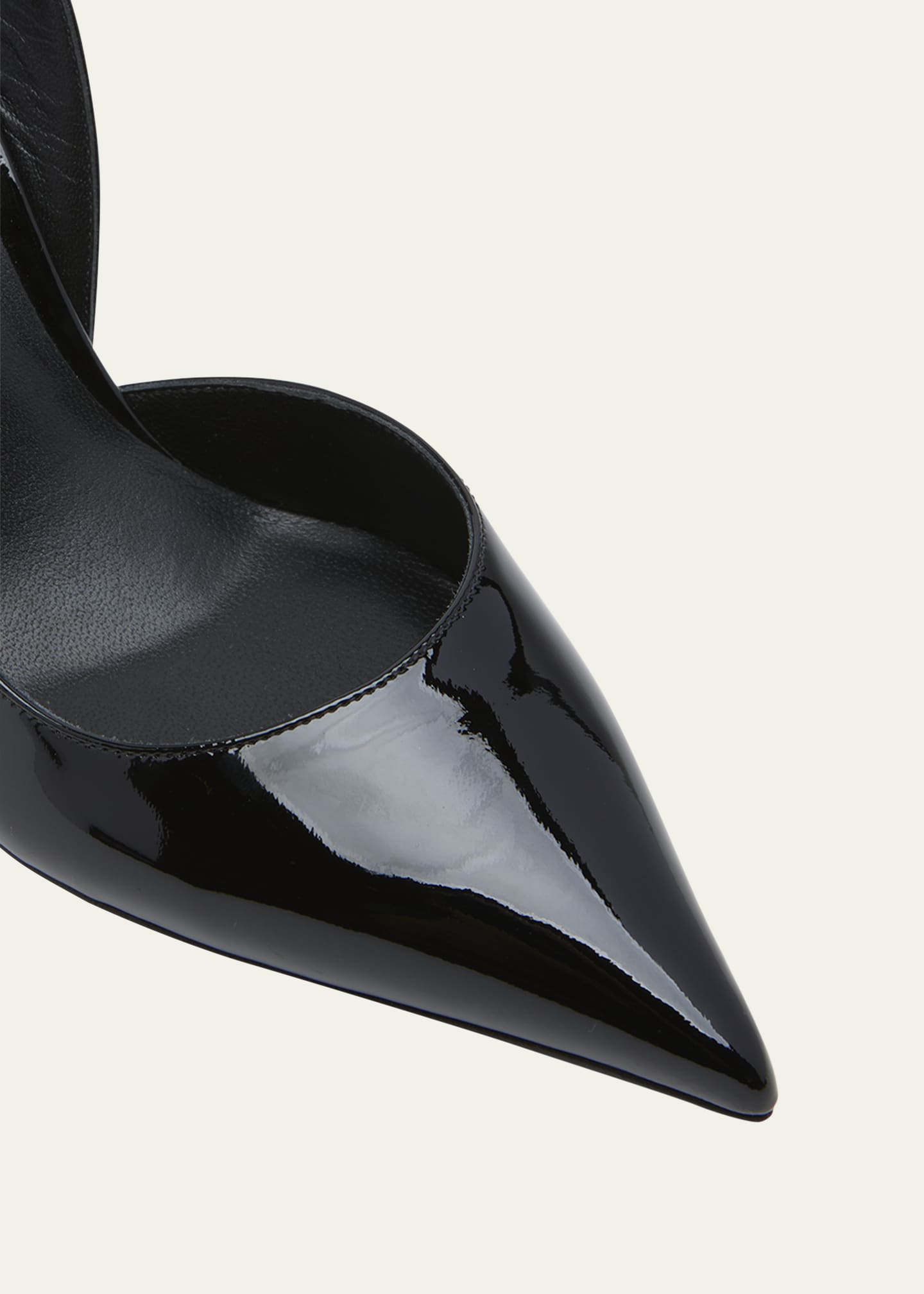 Versace 85mm Patent Leather Slingback Pumps - Bergdorf Goodman