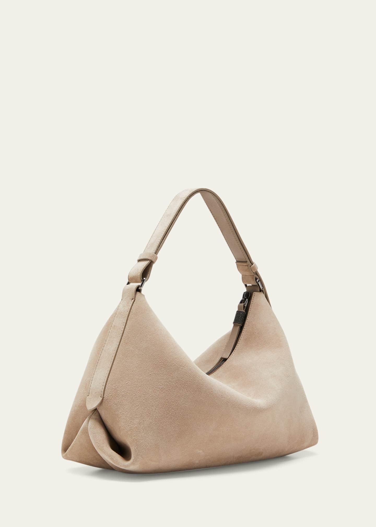 The Row, Everyday Medium brown leather shoulder bag
