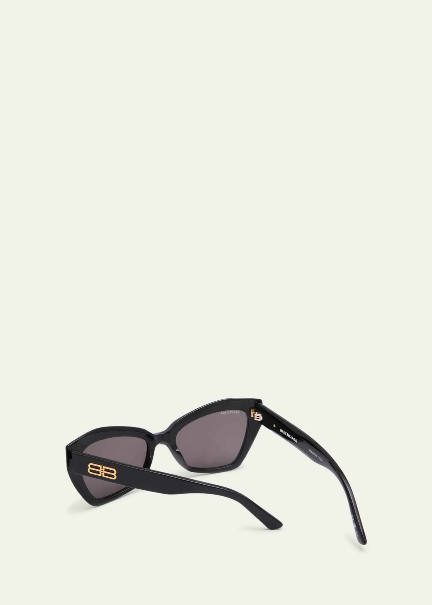 Balenciaga Women Black Acetate Signature Butterfly Sunglasses main image 1