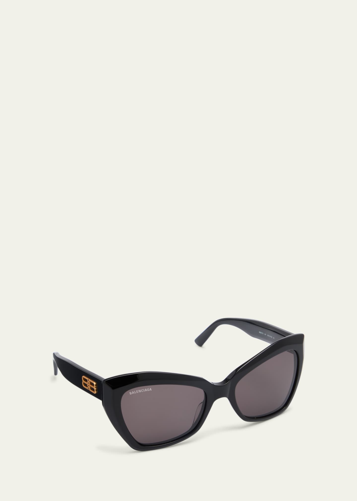 Balenciaga BB0271S Logo Acetate Butterfly Sunglasses Bergdorf Goodman