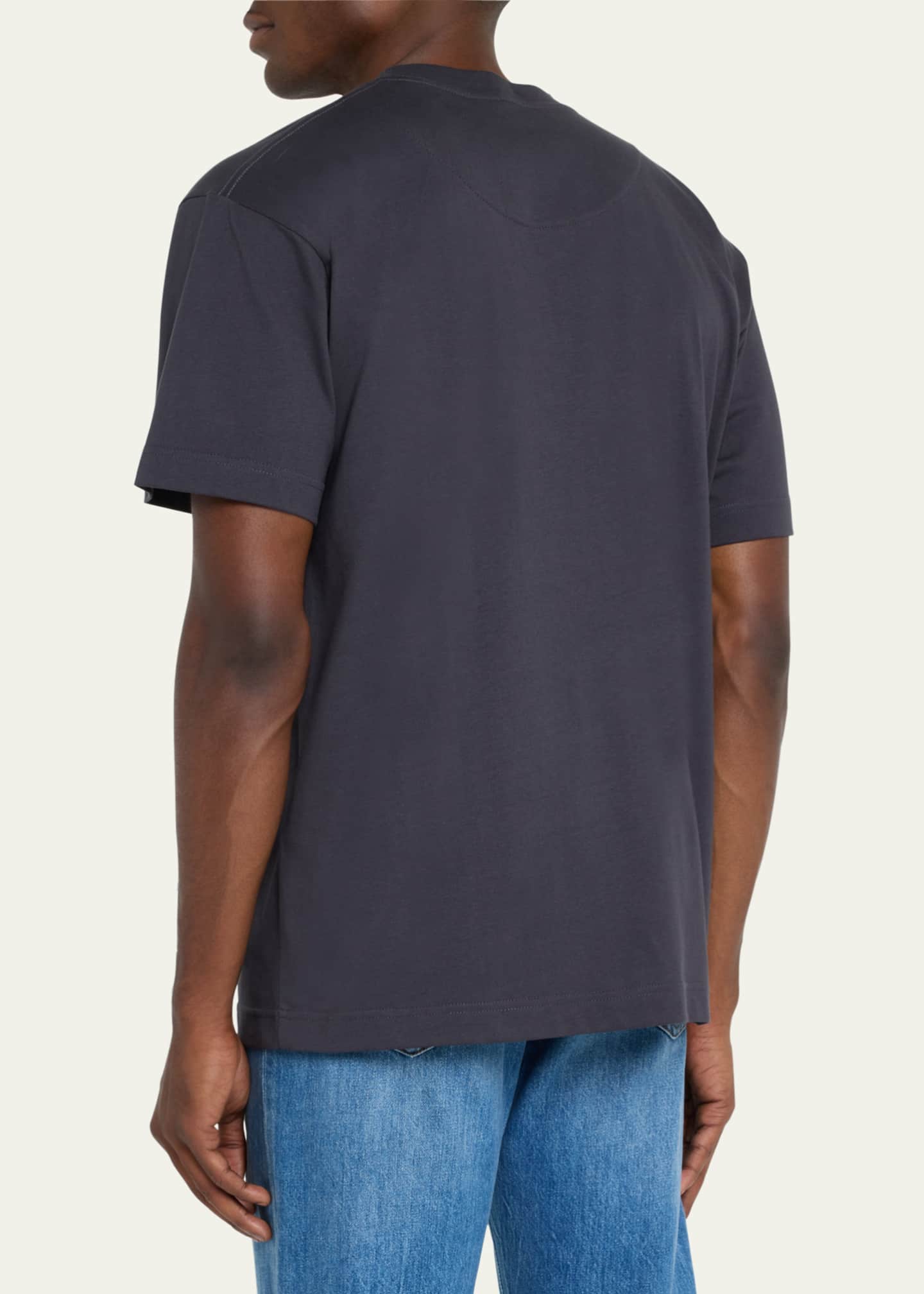 Missoni Men's Multicolor Oval Logo T-Shirt - Bergdorf Goodman