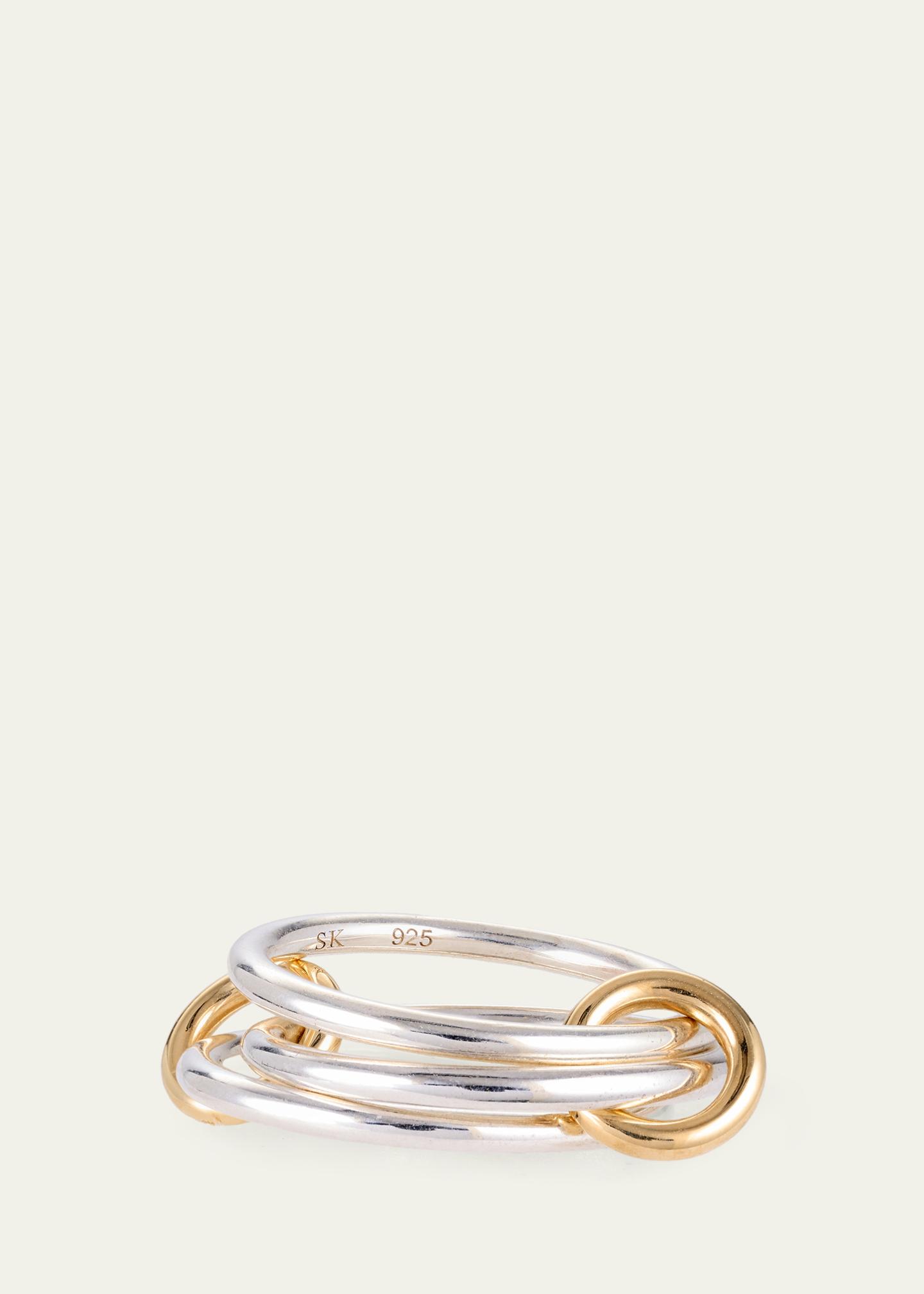 Spinelli Kilcollin Solarium SG Three-Link Ring - Bergdorf Goodman