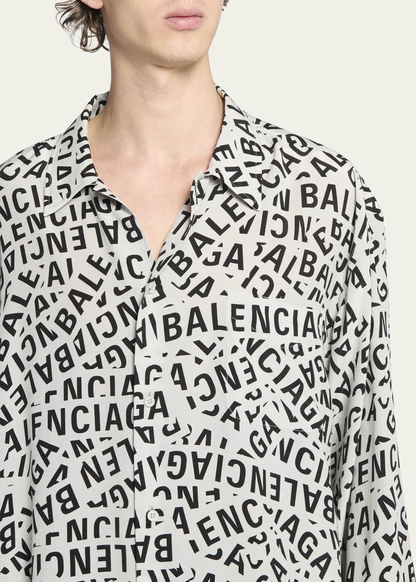 Balenciaga 2025 poplin shirt