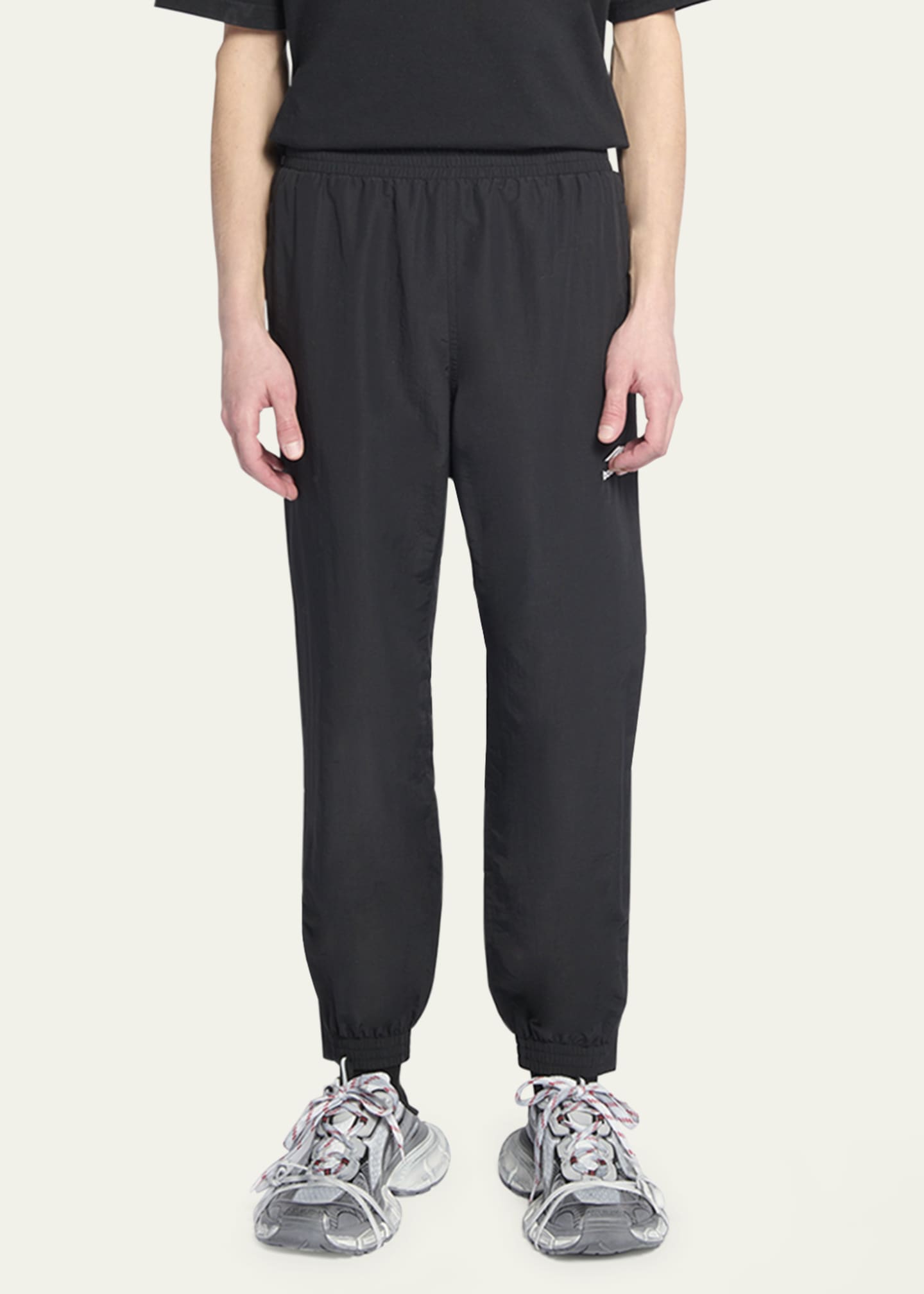 Balenciaga Men's Nylon Track Pants - Bergdorf Goodman