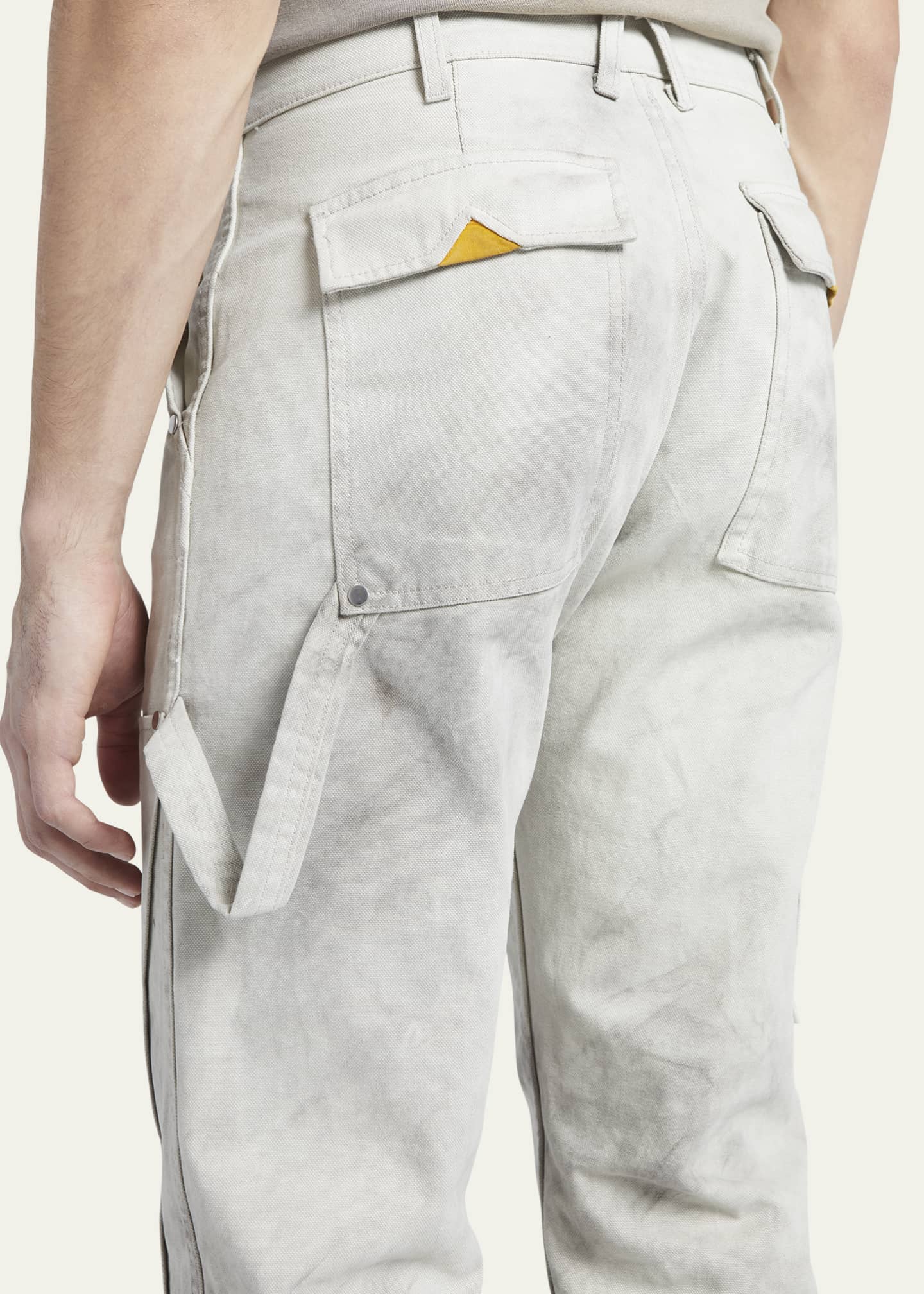 Rhude Men's Dirty Canvas Painter Pants - Bergdorf Goodman