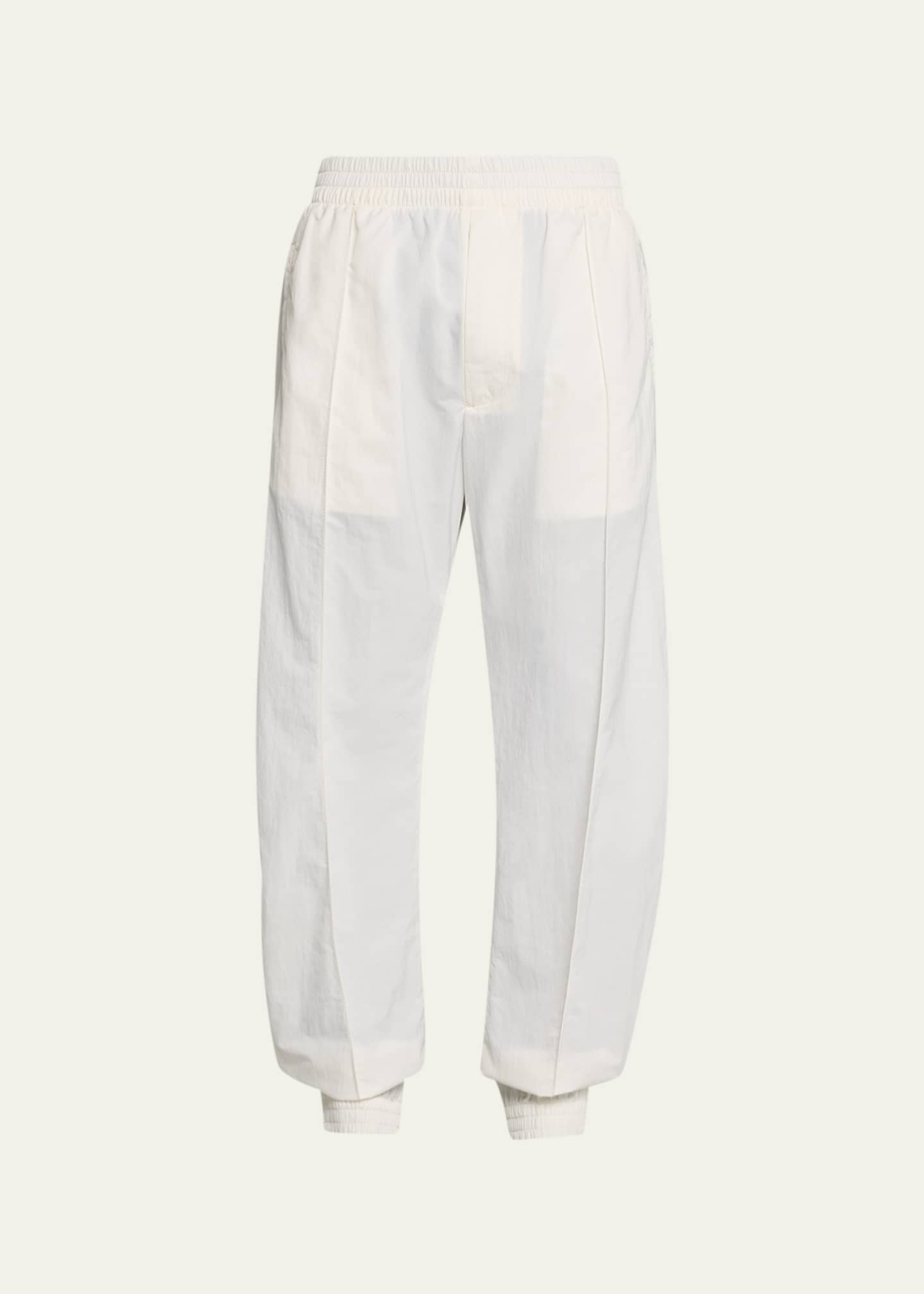 Bottega Veneta Men's Elastic Waist Nylon Pant - Bergdorf Goodman