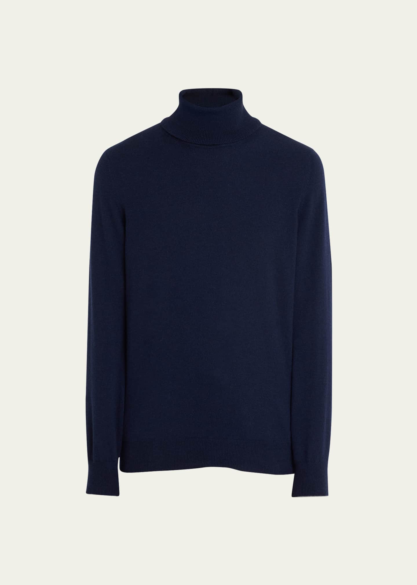 Brunello Cucinelli Men's Cashmere Turtleneck Sweater Image 1 of 5
